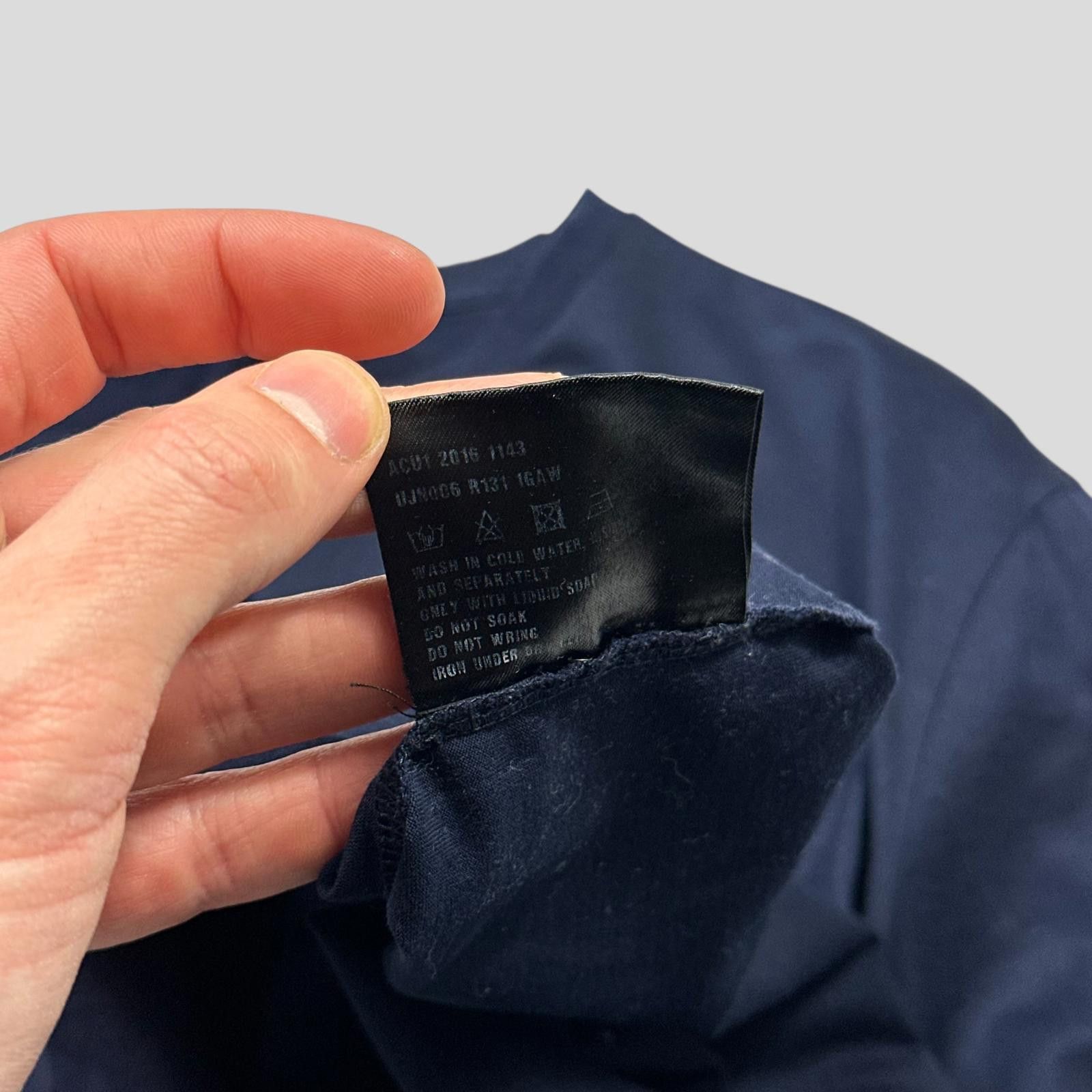 Prada Prada 2016 Navy Blue Soft Cotton Pocket Logo T-shirt - L/XL Size US XL / EU 56 / 4 - 6 Thumbnail