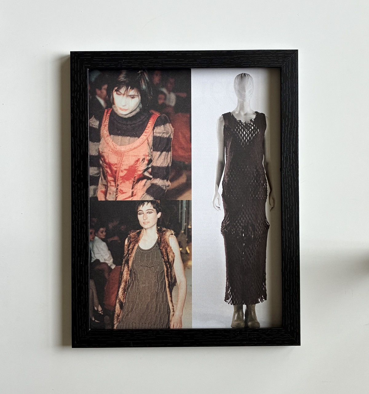 Maison Margiela Maison Margiela Archive Fashion photo framed 9x12 Size ONE SIZE - 1 Thumbnail