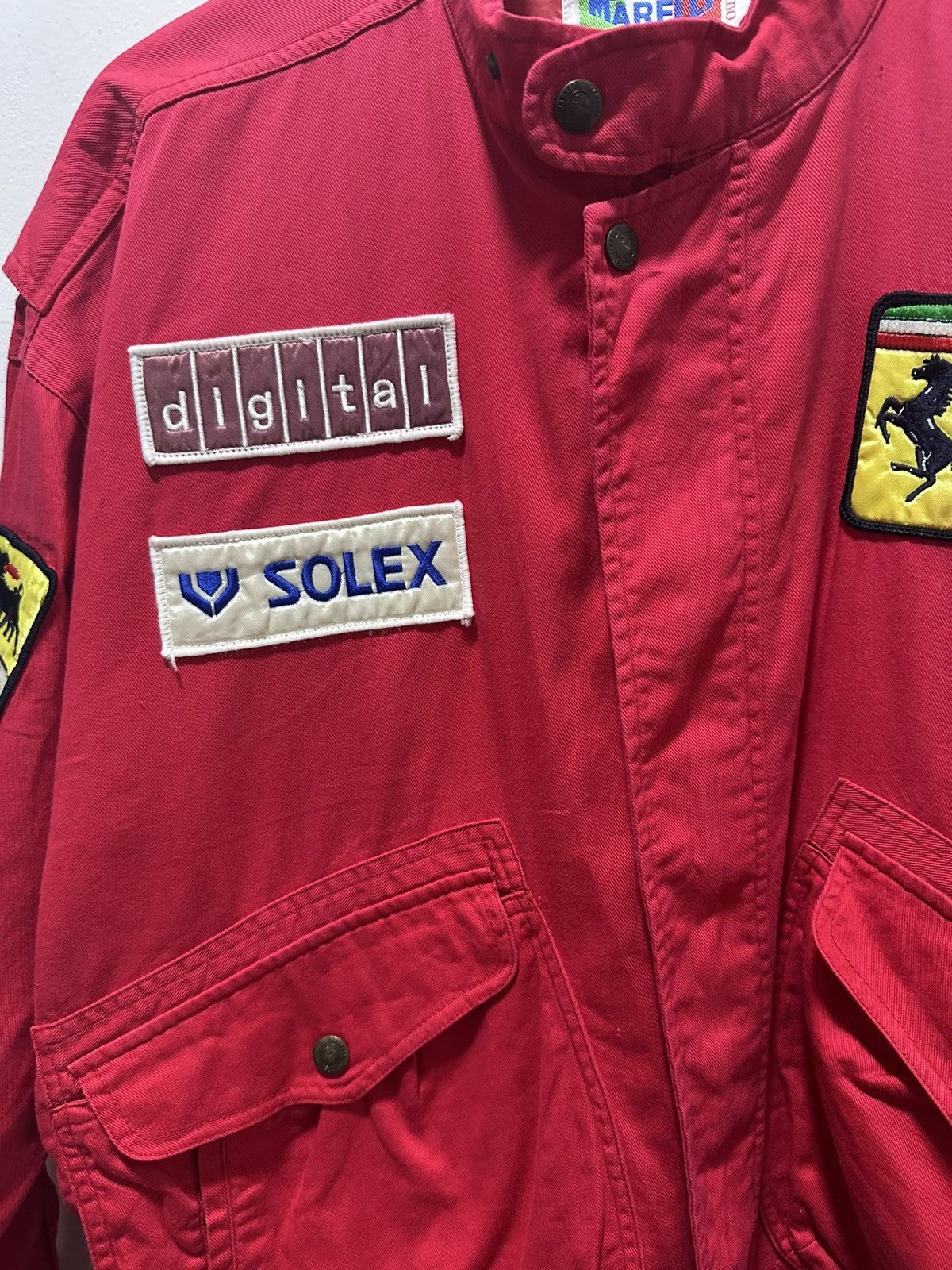 Ferrari Vintage Ferrari Jacket Agip Embroidery Logo Design Size US L / EU 52-54 / 3 - 7 Thumbnail