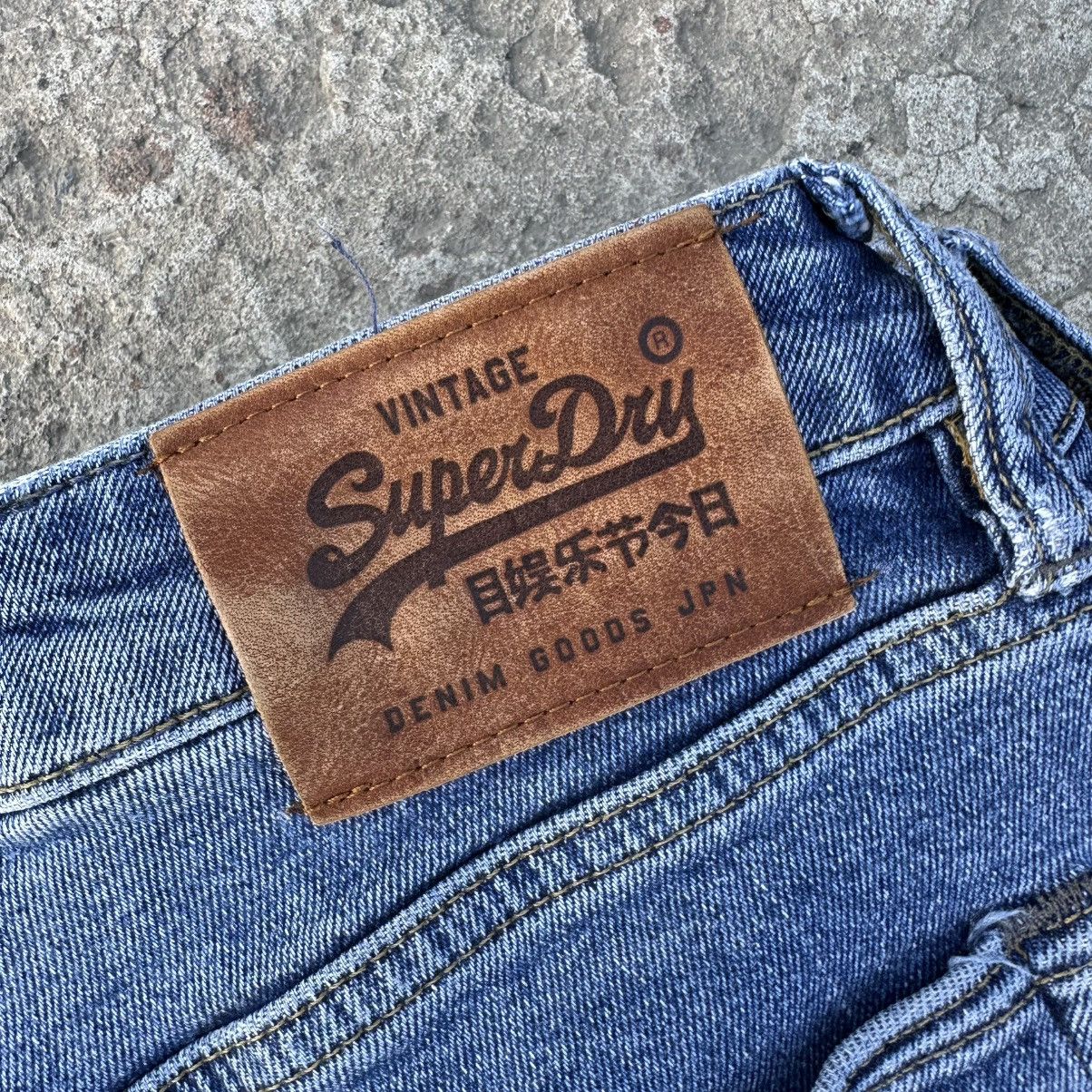 Superdry Vintage Japanese Style Superdry Jeans W34xL32 Old Money Y2K Size US 34 / EU 50 - 13 Thumbnail