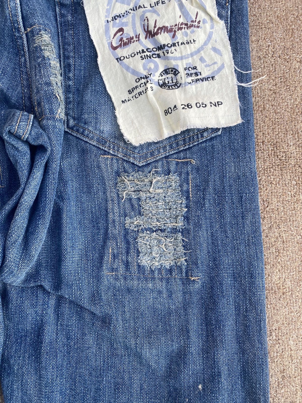Hysteric Glamour × If Six Was Nine Vintage gumu international distressed denim Size US 32 / EU 48 - 6 Thumbnail