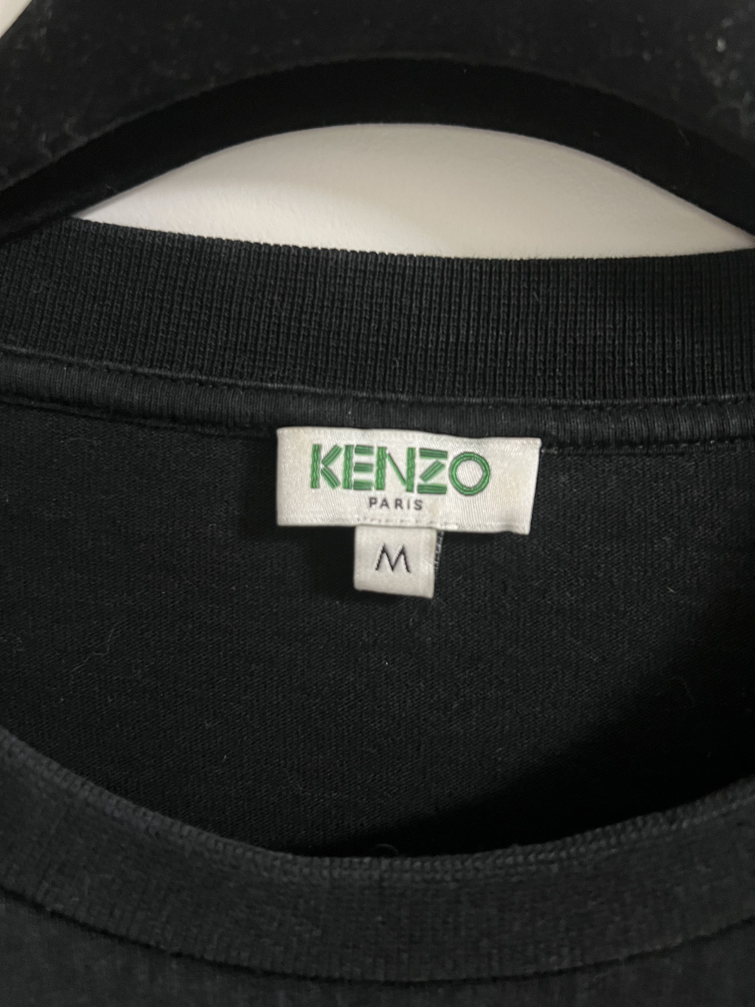 Kenzo Black Neon Tiger T-Shirt Size US M / EU 48-50 / 2 - 4 Thumbnail