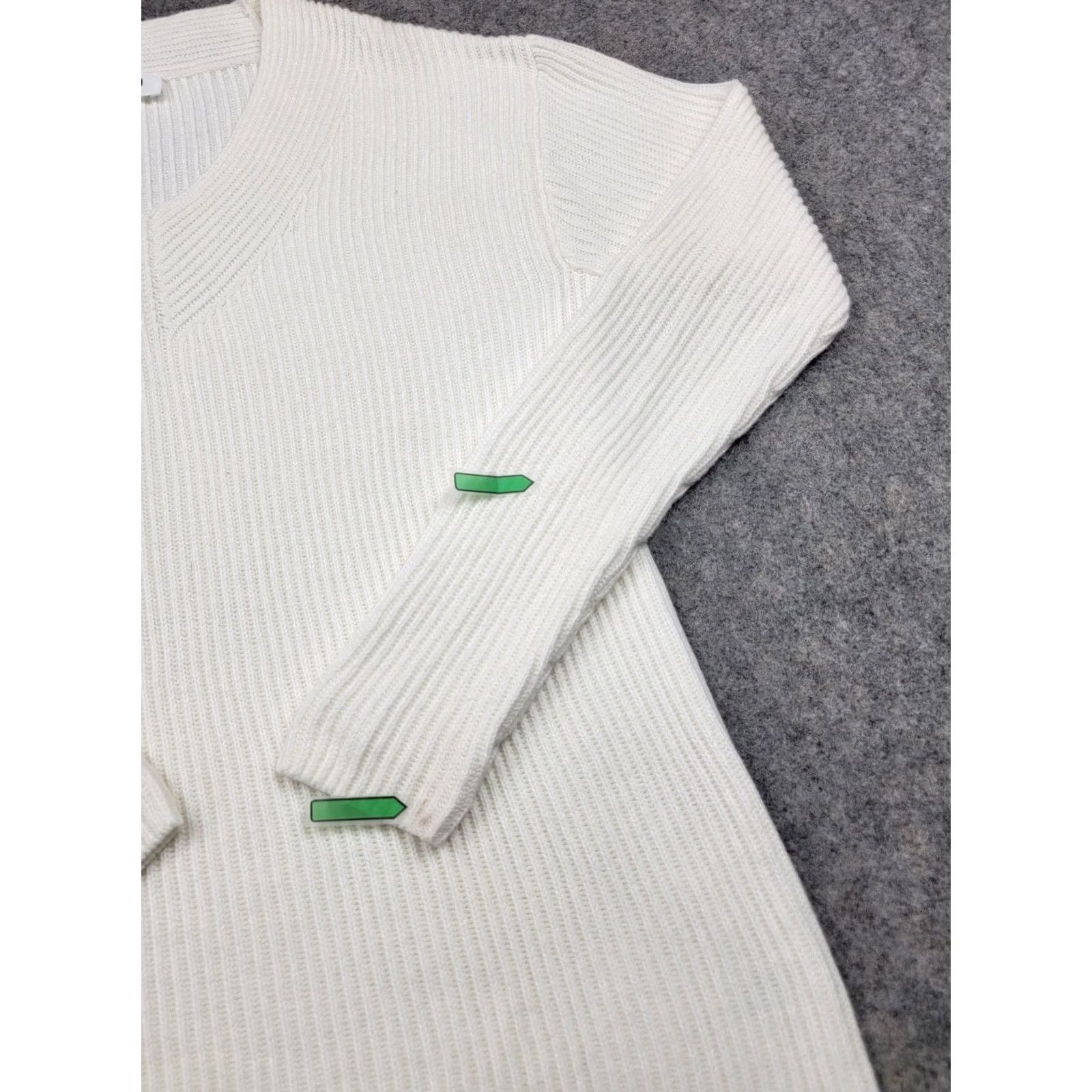 Vintage Haven Well Within Sweater Womens XS Ivory V-Neck Pullover Casual Size XS / US 0-2 / IT 36-38 - 6 Thumbnail