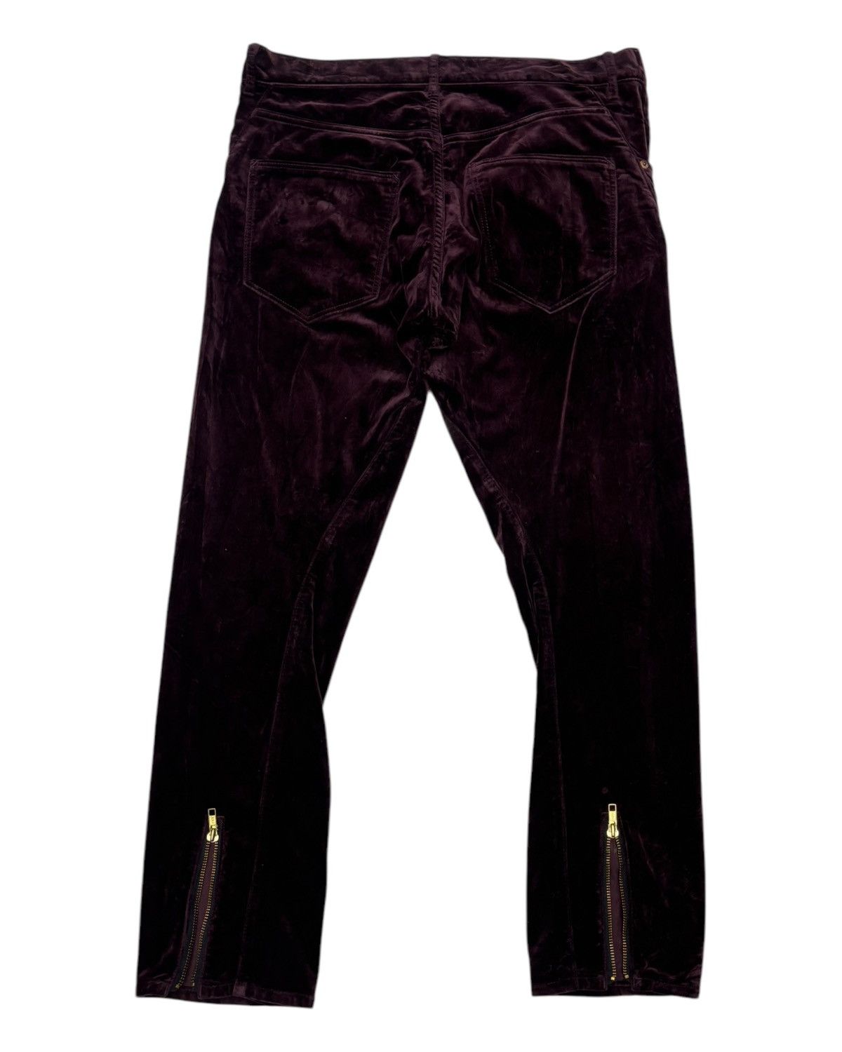 Japanese Brand × Seditionaries RARE🔥RNA INC PUNK ZIPPER VELVET PANTS Size US 33 - 8 Thumbnail