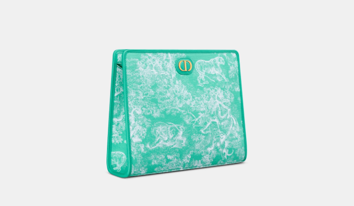 Dior o1w1db10525 S2107U Size : OS / Dea Pouch in Aquamarina Size ONE SIZE - 1 Thumbnail