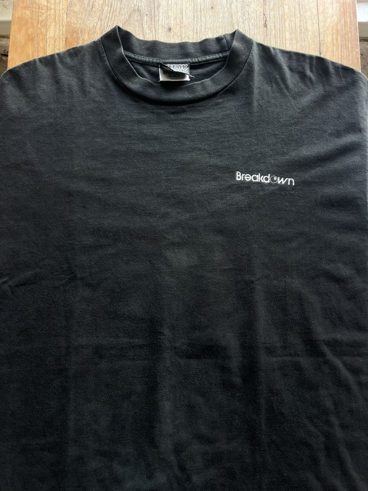 Vintage Vintage BREAK DOWN Skateboard Artwork 90’s Tshirt Size US L / EU 52-54 / 3 - 5 Thumbnail