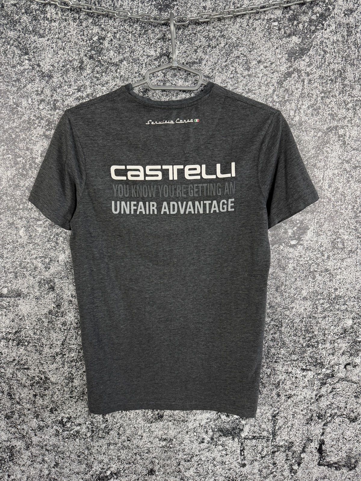 Rapha Castelli Cycling T-Shirt Unfair Advantage Bike Shirt Size XS Size US XS / EU 42 / 0 - 11 Thumbnail