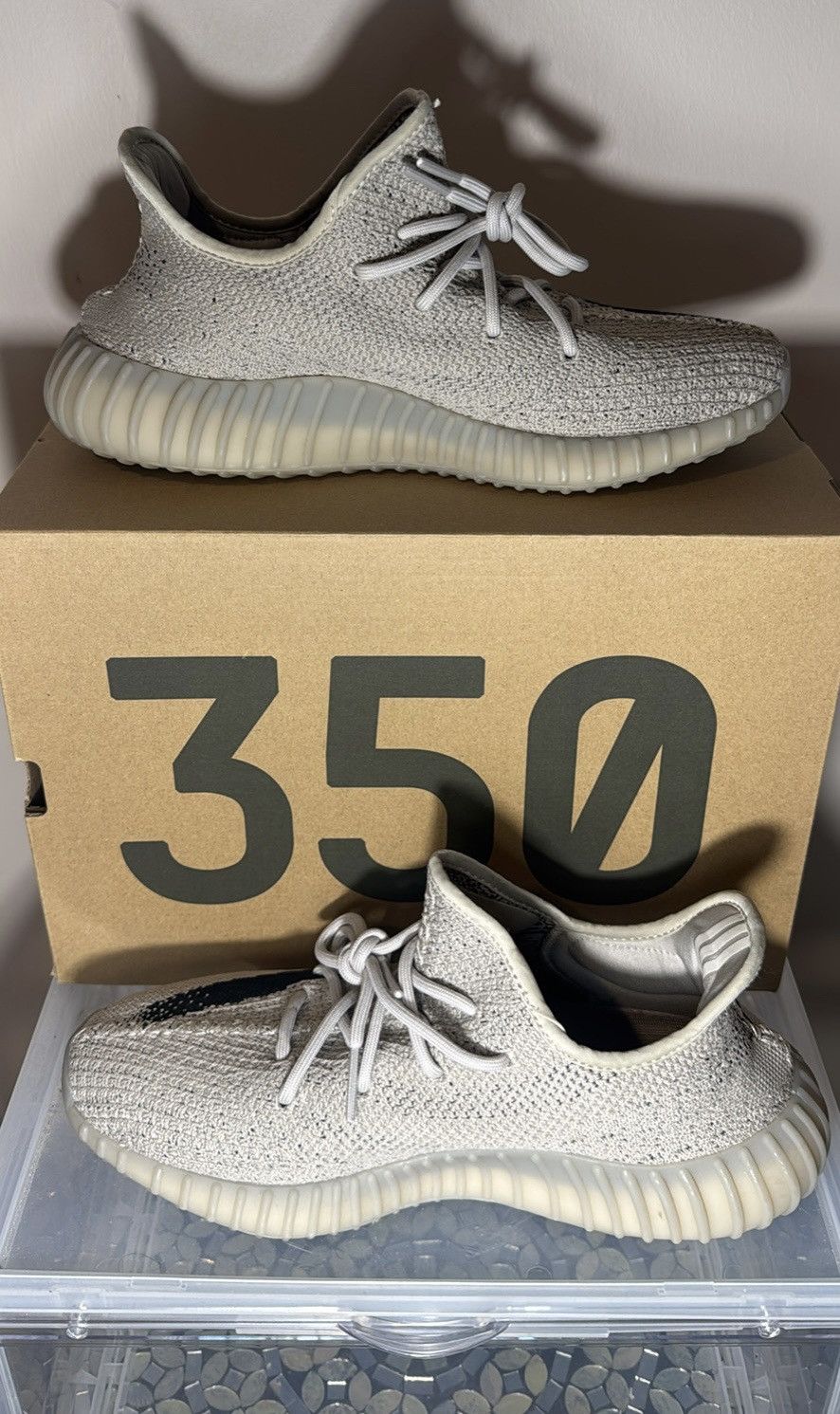 Yeezy Adidas Yeezy boost 350 V2 Slate Size US 10.5 / EU 43-44 - 4 Thumbnail