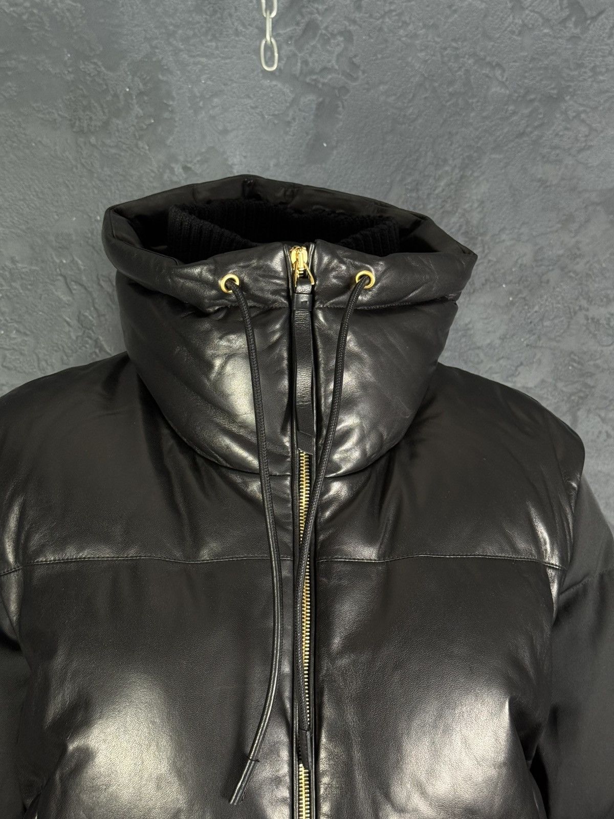 Bally RRP $3,300 BALLY Women’s Lamb Leather Puffer Jacket Vest Size M / US 6-8 / IT 42-44 - 7 Thumbnail