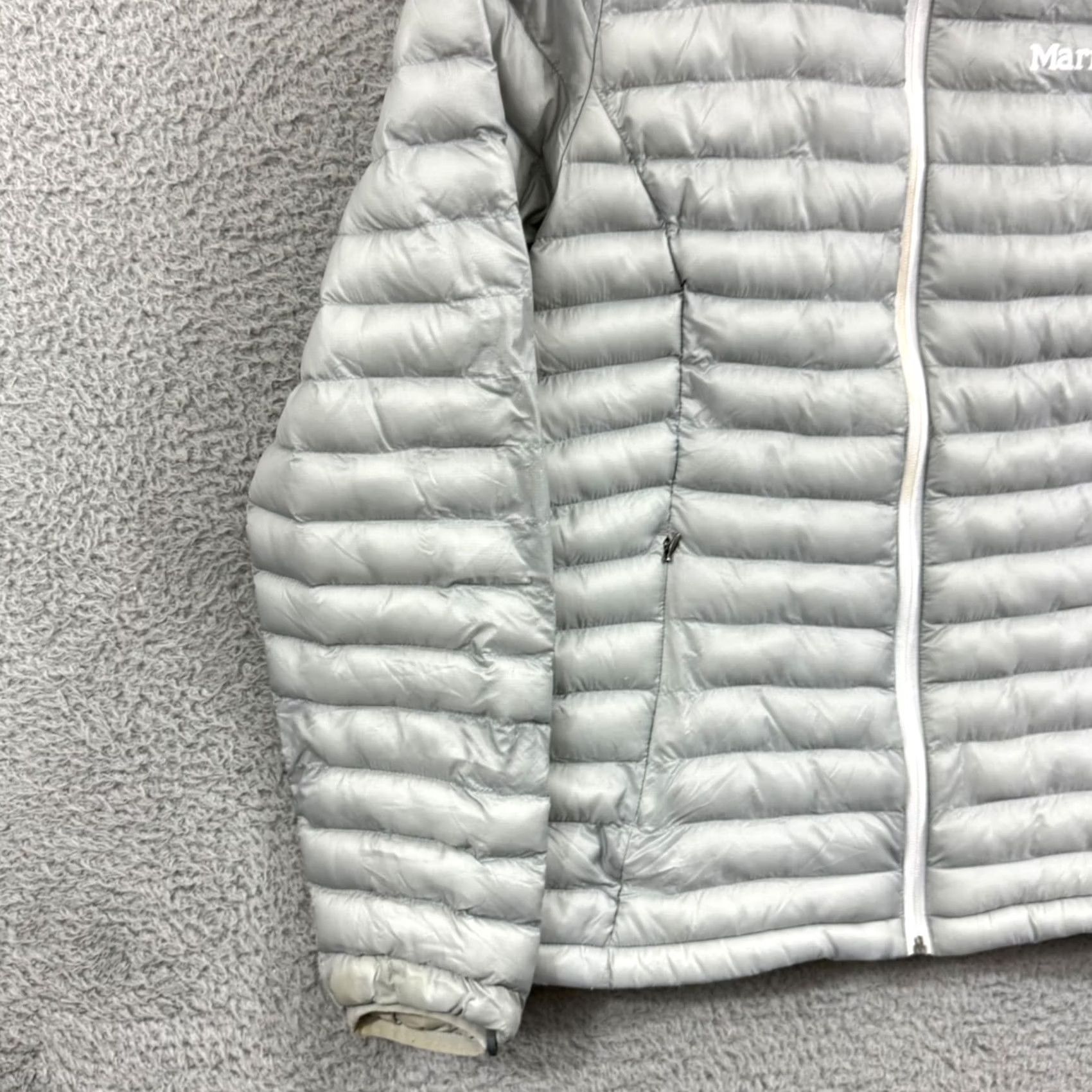 Marmot Marmot Echo Featherless Jacket Women’s Large Gray Puffer Quilted Zip Thinsilate Size L / US 10 / IT 46 - 4 Thumbnail