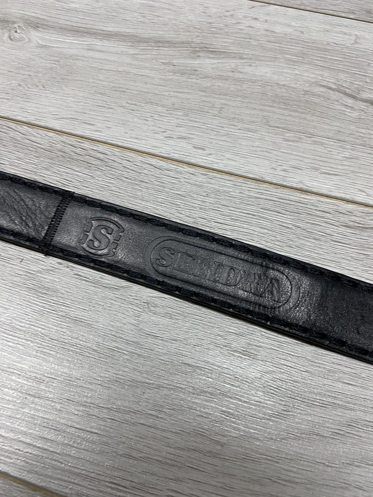 Sendra Sendra vintage Spain stitched leather belt western Size ONE SIZE - 6 Thumbnail