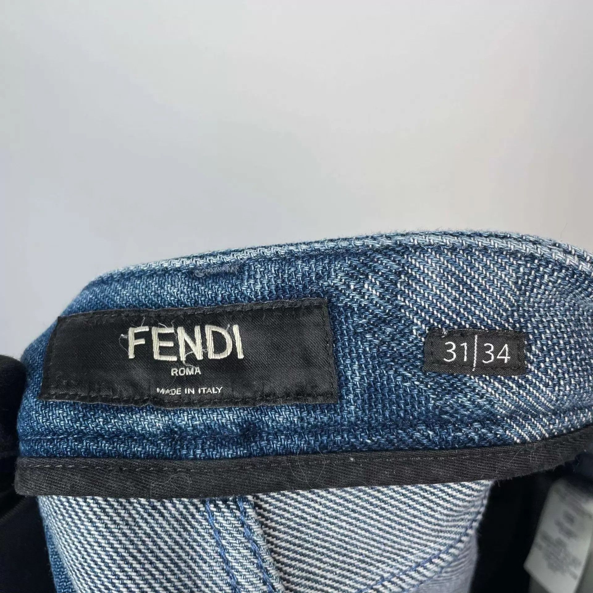 Fendi FENDI Blue Denim Jeans 31 Size 31" - 5 Thumbnail
