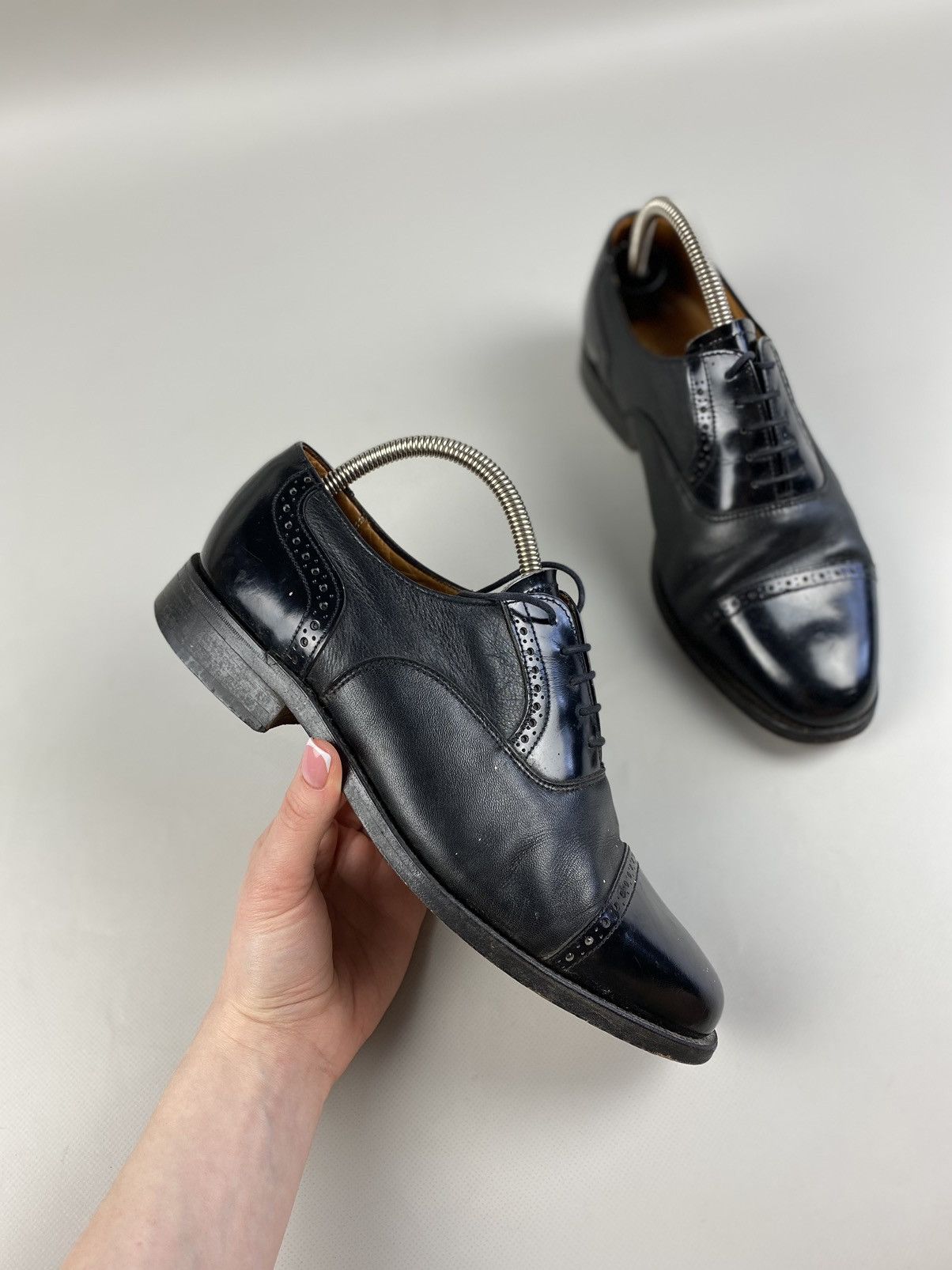 Sanders Sanders England Andy men’s leather formal Oxford shoes Size US 8 / EU 41 - 12 Thumbnail