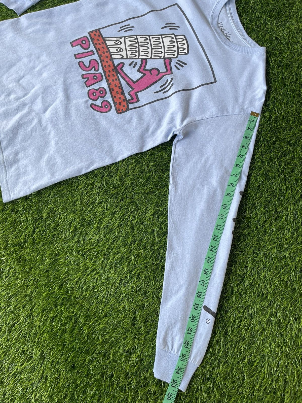 Keith Haring Hype🔥KEITH HERRING✖️Ripple Junction🔥PISA 89 LongSleeve Tshirt Size US M / EU 48-50 / 2 - 9 Thumbnail