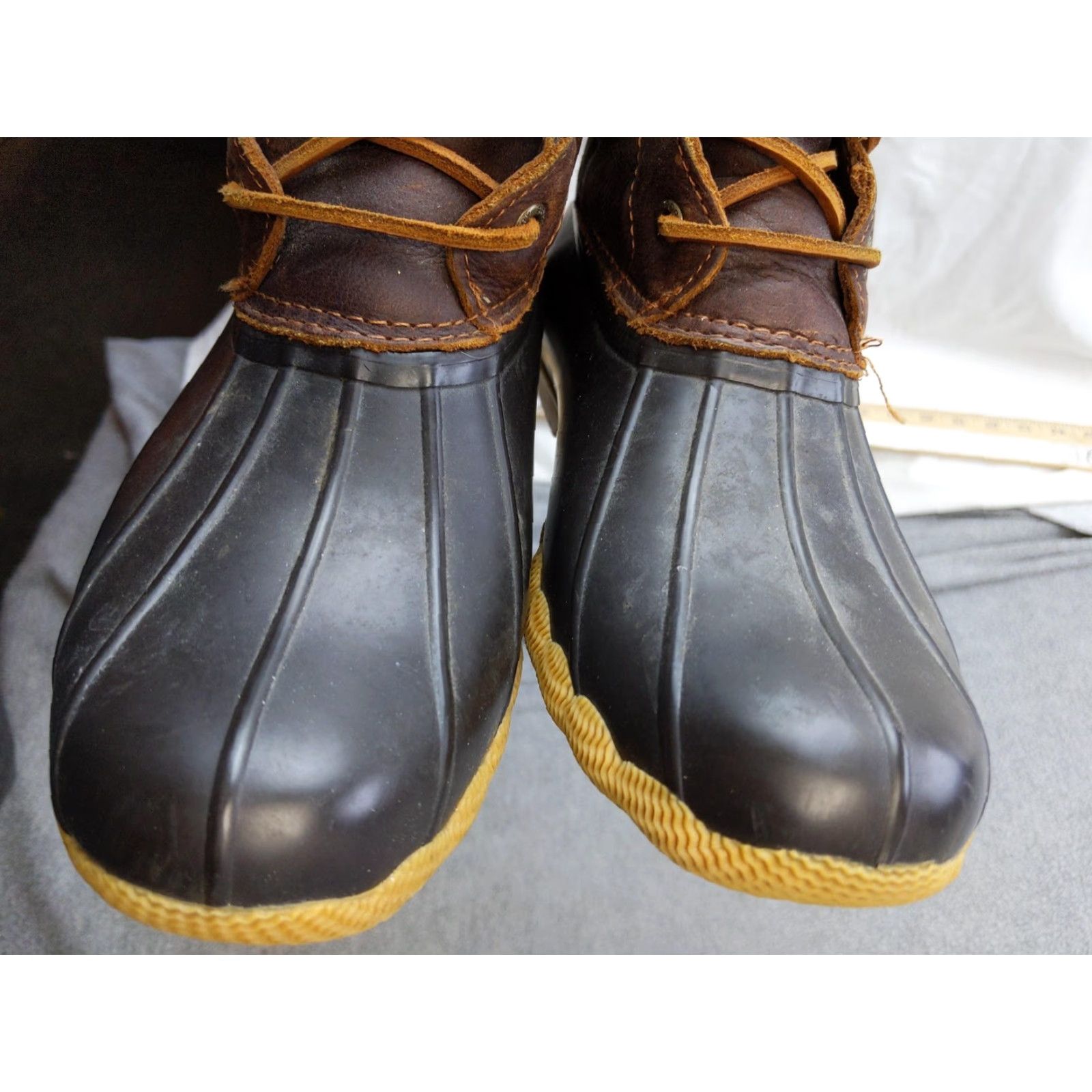 Sperry Sperry Boots Womens 8 Brown Leather Duck Waterproof Ankle Zip STS91176 Rain Boot Womens Shoes - Casual, Travel, Fall, Winter, Spring Womens Size US 8 / IT 38 - 3 Thumbnail