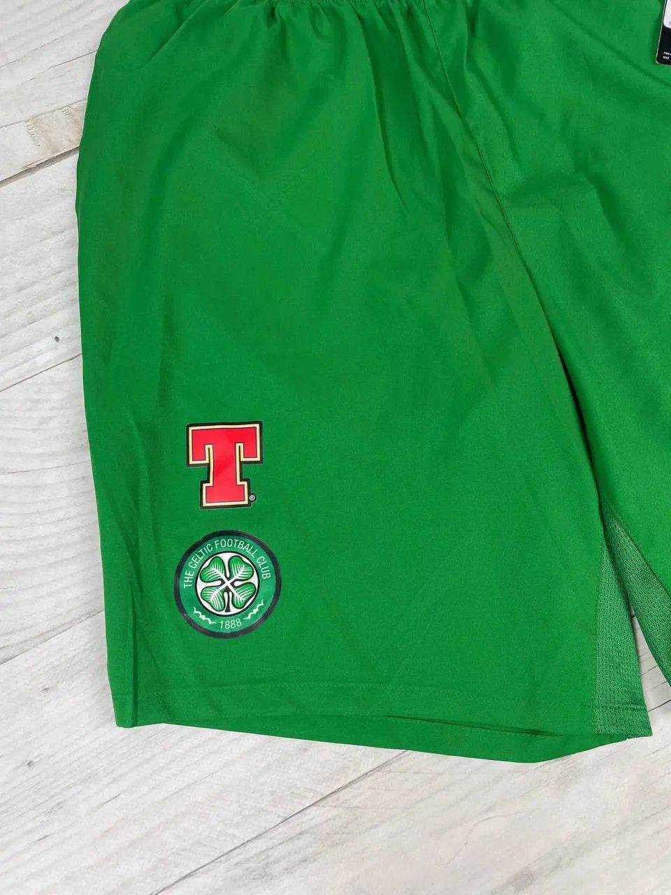 Nike Nike Celtic FC Player Issue #49 Shorts Football Soccer Size US 36 / EU 52 - 3 Thumbnail