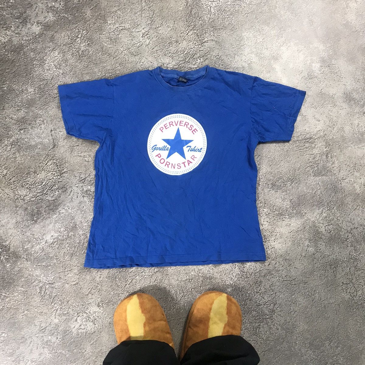 Vintage Vintage Y2K Converse Star Logo Graphic Tee Streetwear Boxy M Size US M / EU 48-50 / 2 - 1 Thumbnail