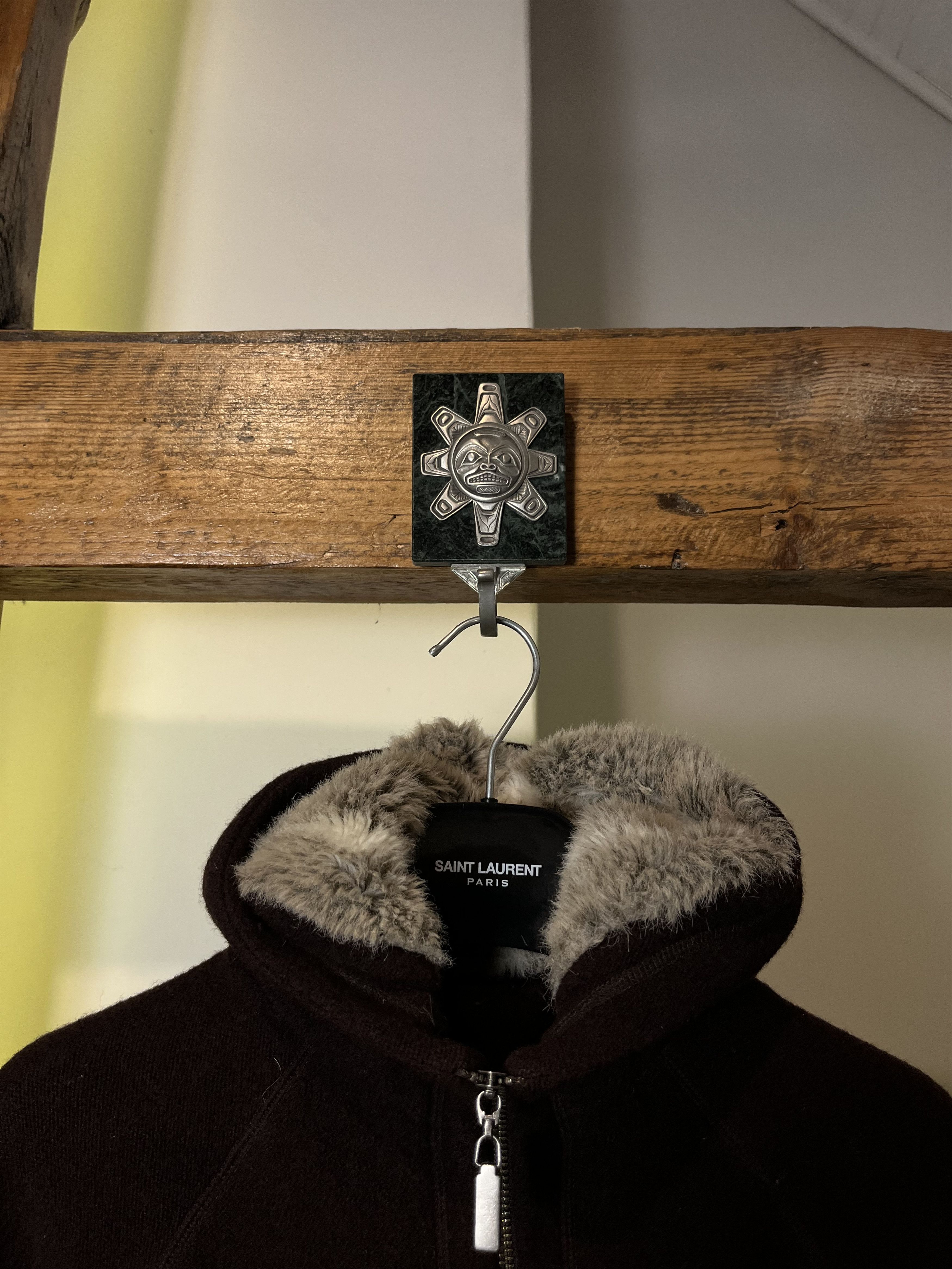 If Six Was Nine × Japanese Brand If Six Was Nine Style Wool & Fur Hoodie Brown Size S / US 4 / IT 40 - 5 Thumbnail