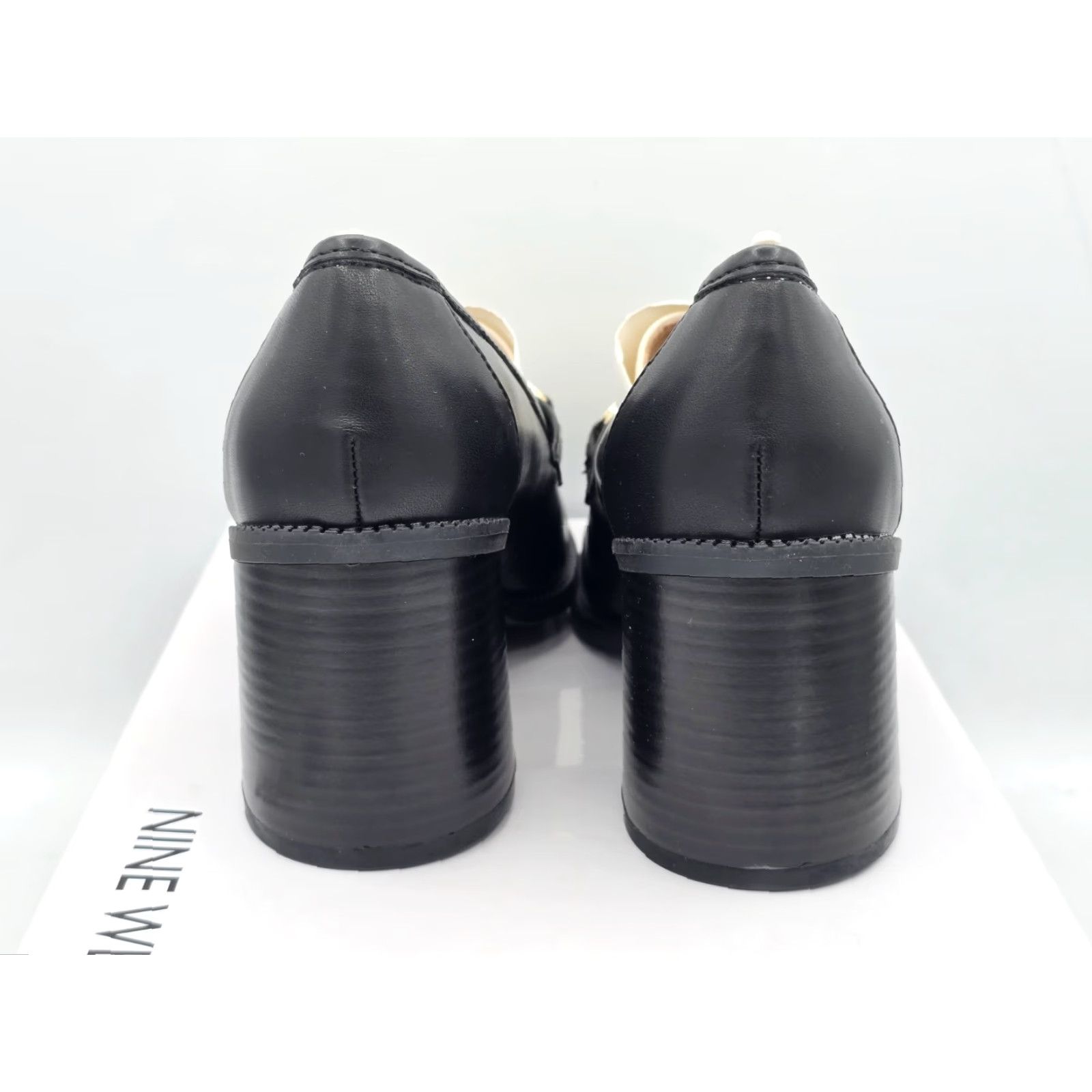 Nine West Nine West Pumps Women's Koolo 3 Block Heel Pump Black Size 5.5 M Shoes Womens Heel Pump Black 5.5 M Size US 7 / IT 37 - 7 Thumbnail