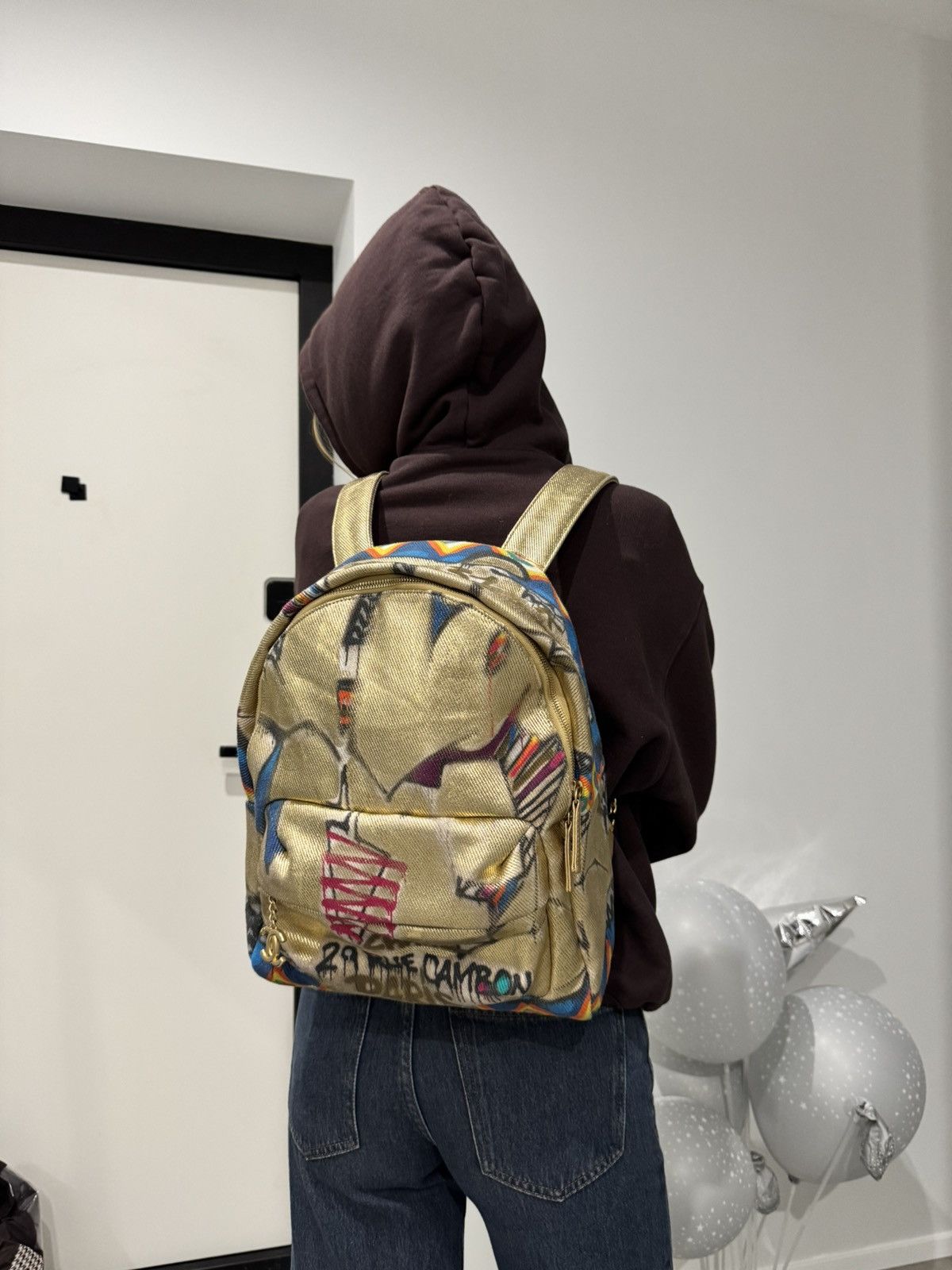 Chanel Chanel Graffiti Backpack Size ONE SIZE - 2 Thumbnail