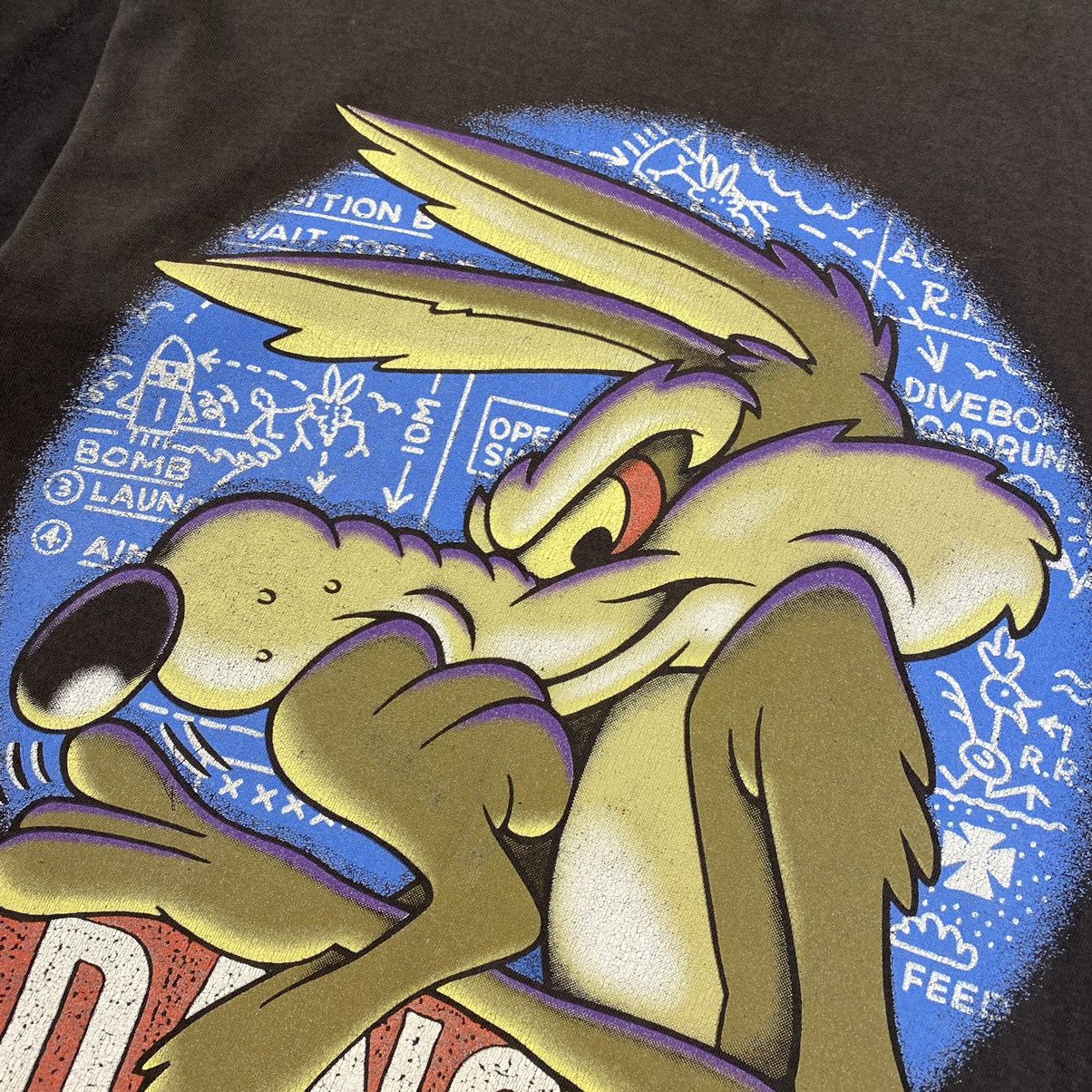 Cartoon Network Vintage Warner Bros Danger 1991 big graphic cartoon tee Size US XL / EU 56 / 4 - 3 Thumbnail