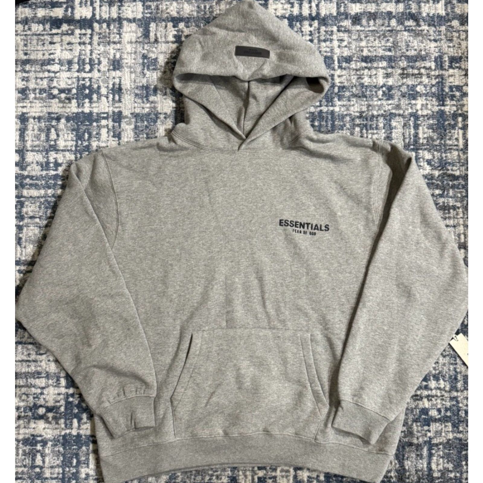 Essentials VINTAGE Fear Of God Essentials Hoodie FW22 Dark Oatmeal L Gray Logo Pullover Hooded Oversized Regular Men NWT Size US L / EU 52-54 / 3 - 4 Thumbnail