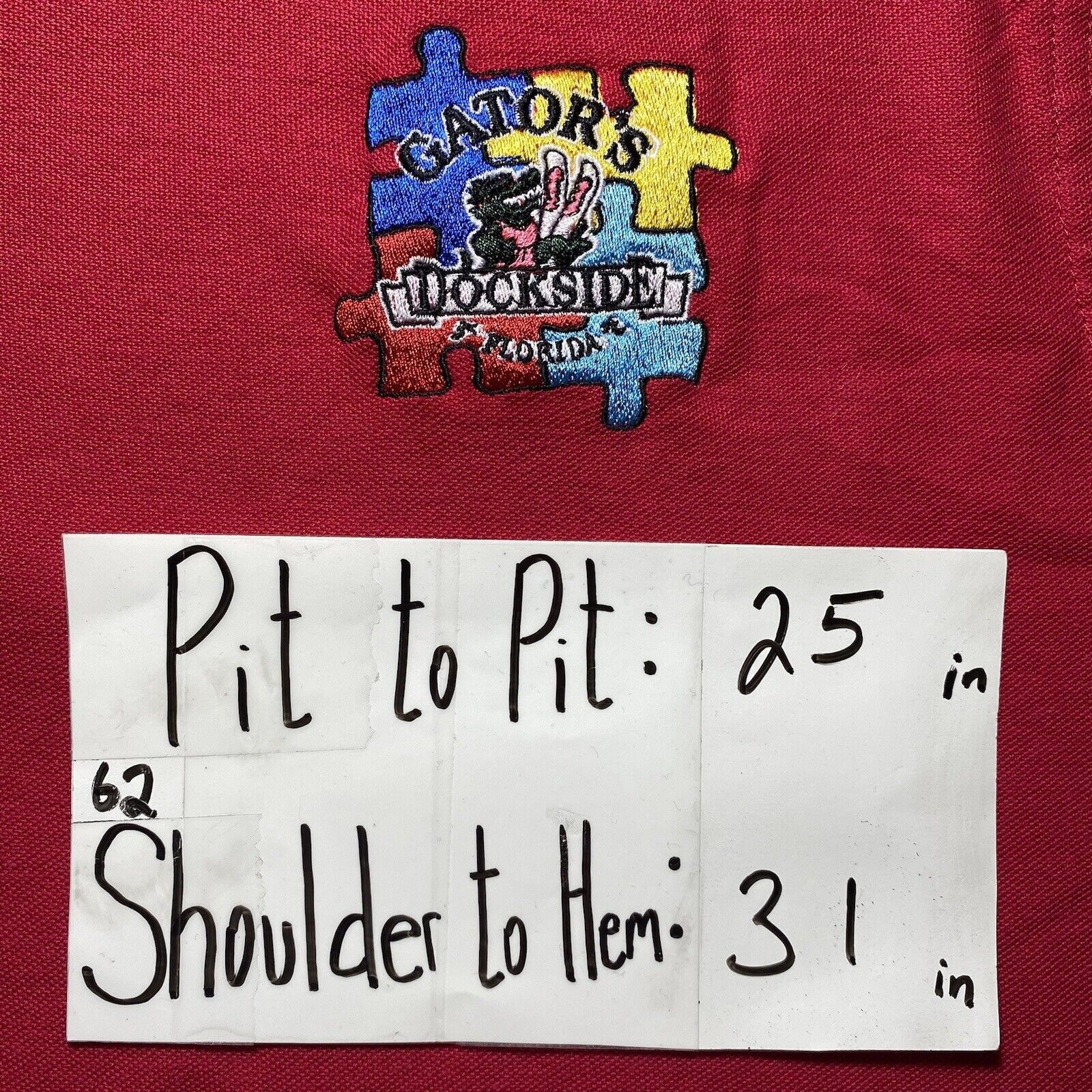 Port Authority Gators Dockside Employee Golf Work Polo Port Authority Shirt Size XL / US 12-14 / IT 48-50 - 11 Thumbnail