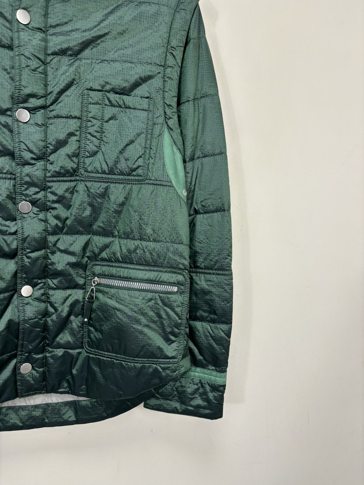 JET SET Jet Set 2 in 1 Zip Off Multipocket Green Outdoor Jacket Size US M / EU 48-50 / 2 - 8 Thumbnail