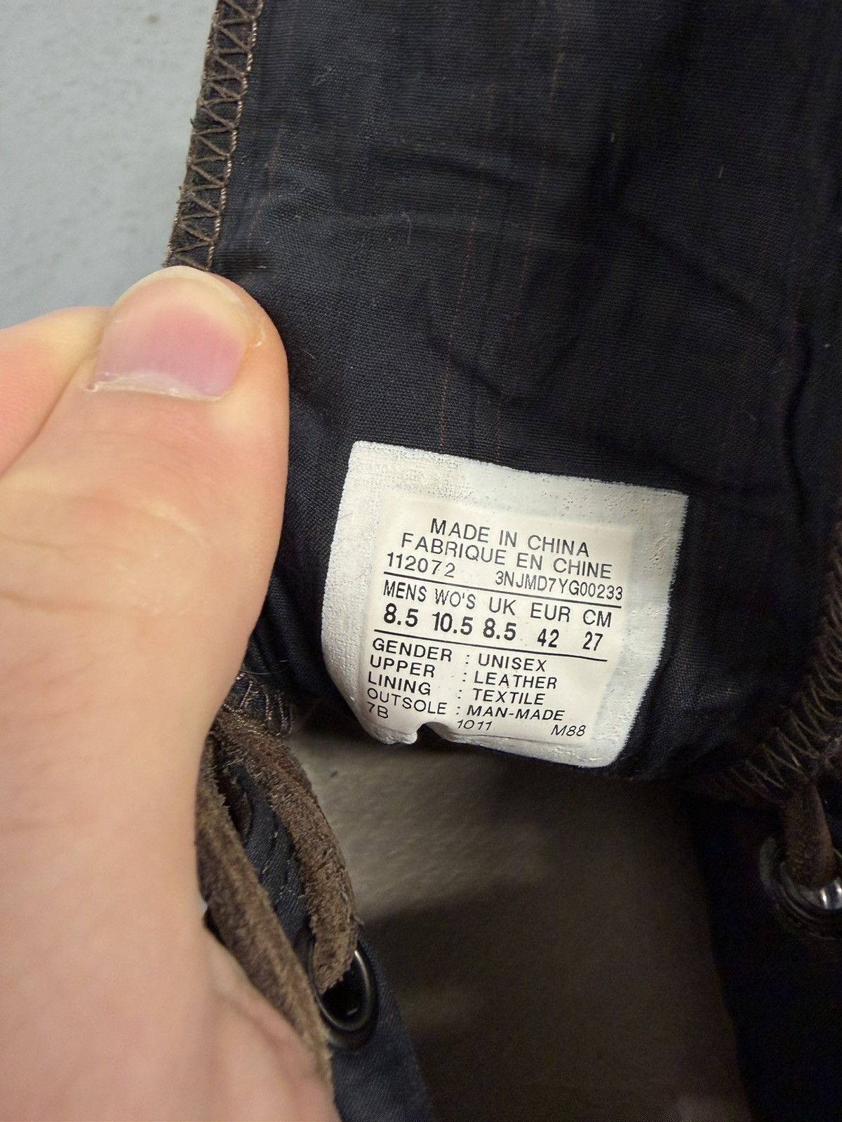 Converse × John Varvatos John Varvatos x Converse Leather Laces Sneakers With Box Size US 8.5 / EU 41-42 - 11 Thumbnail