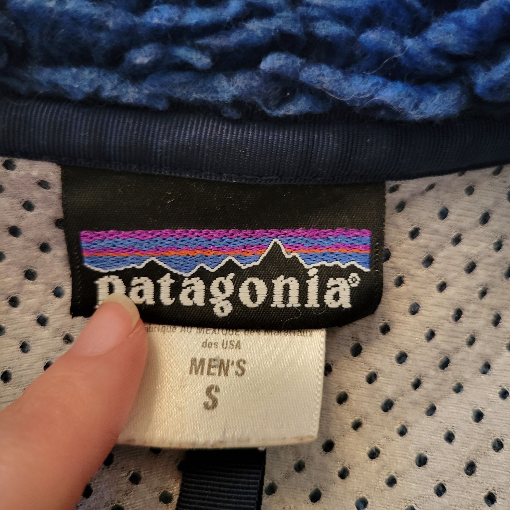 Patagonia PATAGONIA Classic Retro X Canyon Blue Fleece Zip Up Jacket S Size US S / EU 44-46 / 1 - 3 Thumbnail