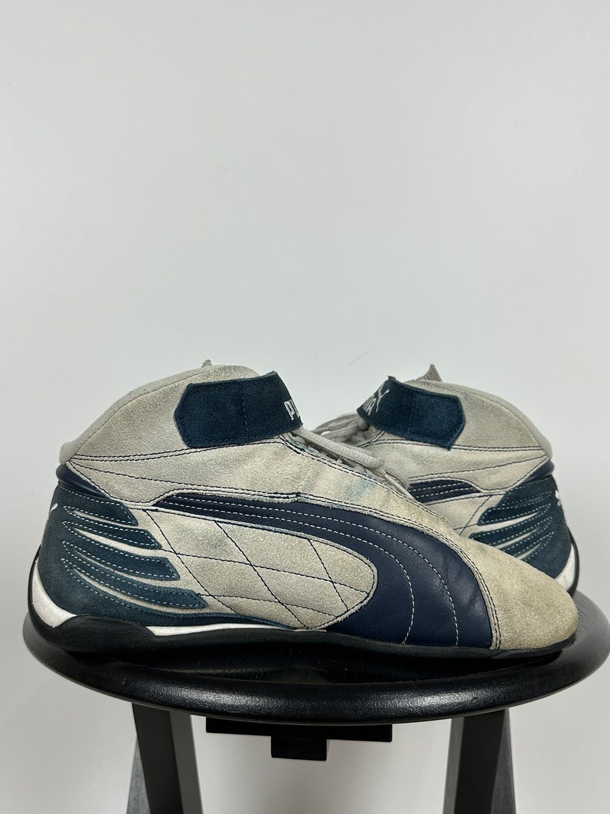 Puma Vintage Puma F1 Repli Cat Mid III SpeedCat Suede Sneakers Size US 7.5 / EU 40-41 - 11 Thumbnail