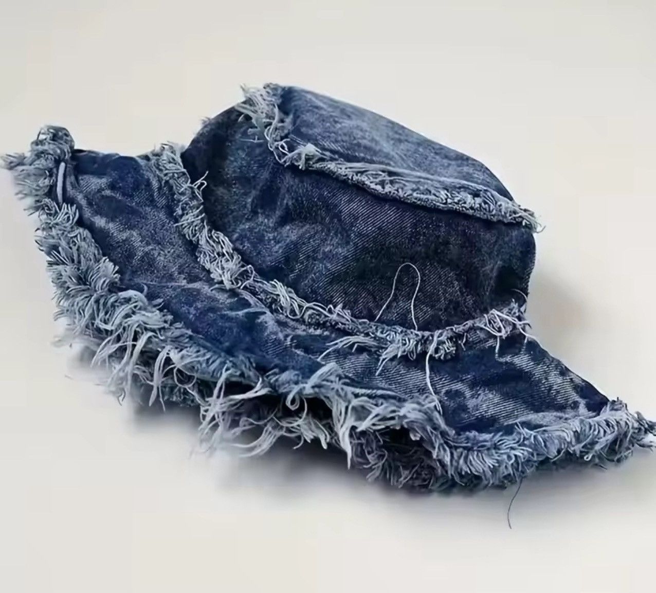 Japanese Brand Utility grunge washed distressed raw bucket hat Size ONE SIZE - 2 Thumbnail