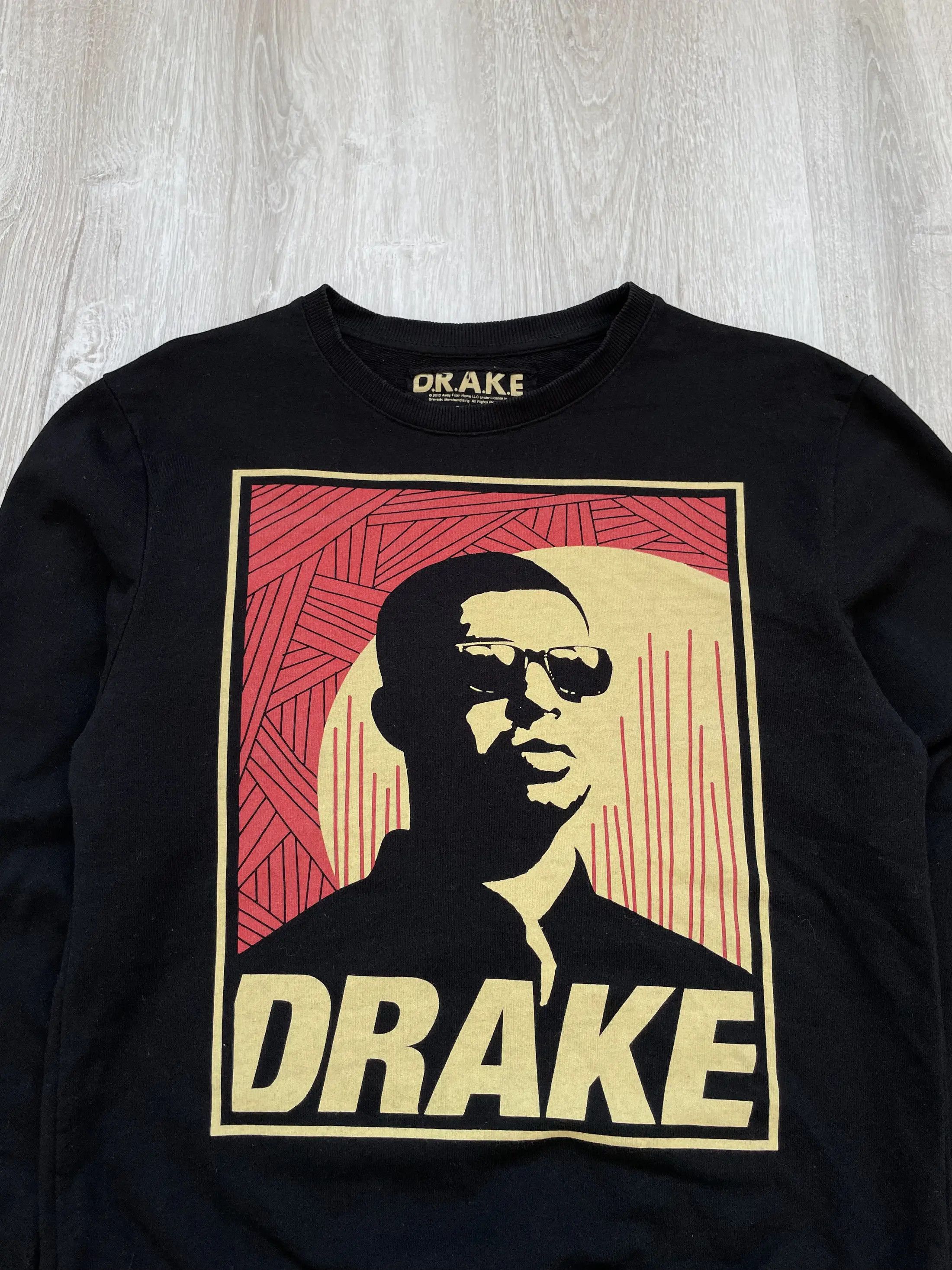Drake Vintage Y2K DRAKE Face logo rap sweatshirt Size US XS / EU 42 / 0 - 2 Thumbnail