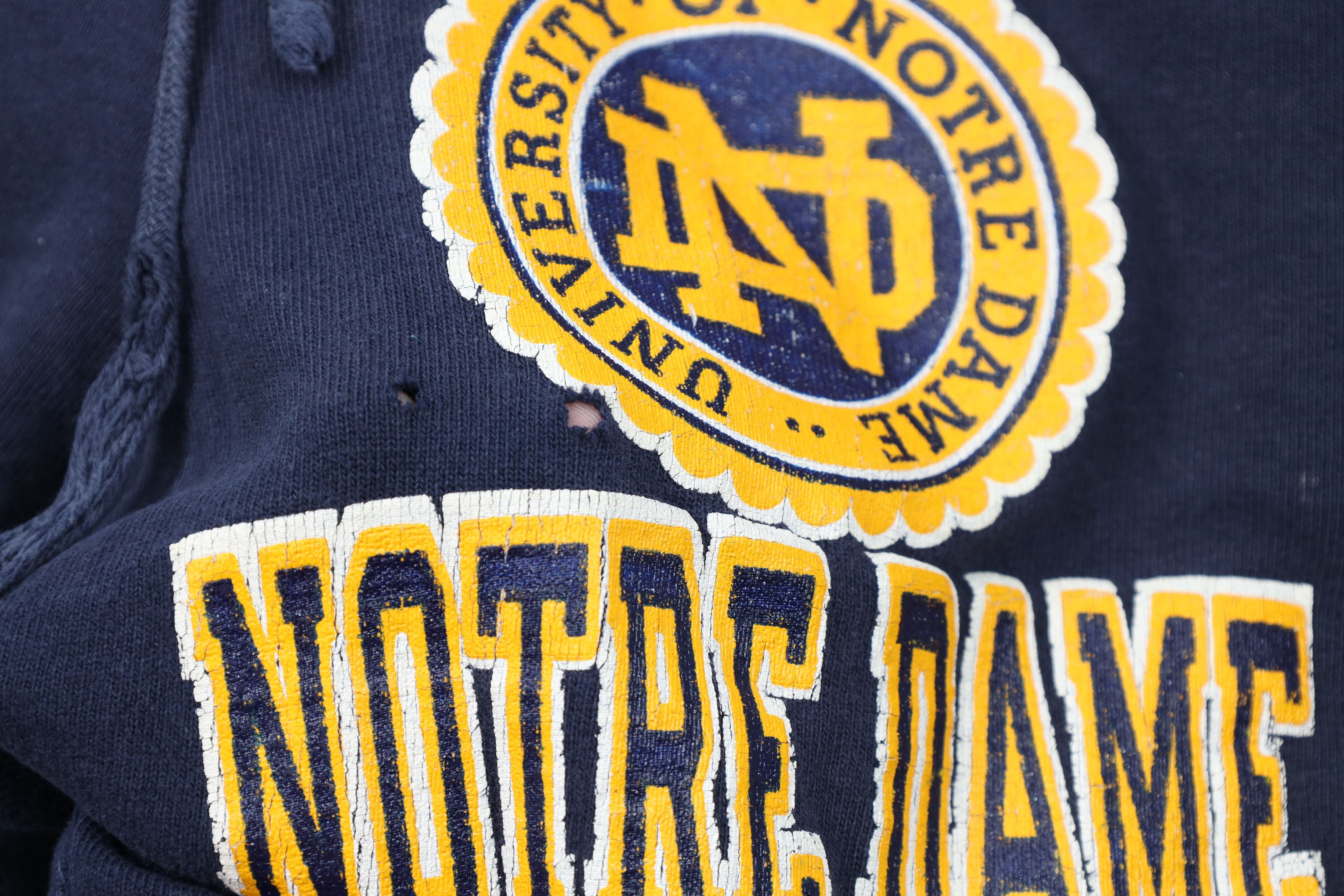 Champion Vintage 90s Champion Knee Notre Dame University Shorts USA Size US 32 / EU 48 - 5 Thumbnail