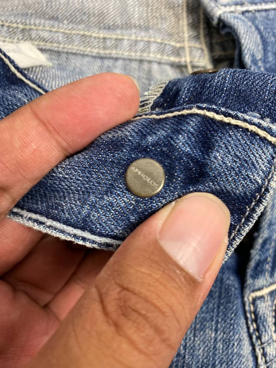 7 For All Mankind 7 for all mannkind standard cut distressed denim nice design Size US 32 / EU 48 - 17 Thumbnail