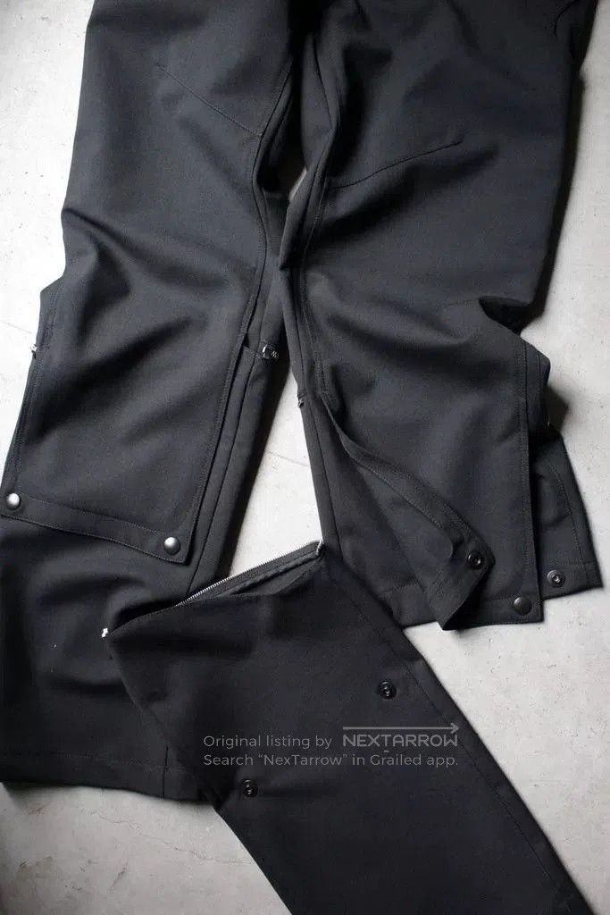 Kiko Kostadinov Kiko Kostadinov Black Casual Pants. Size US 32 / EU 48 - 4 Thumbnail