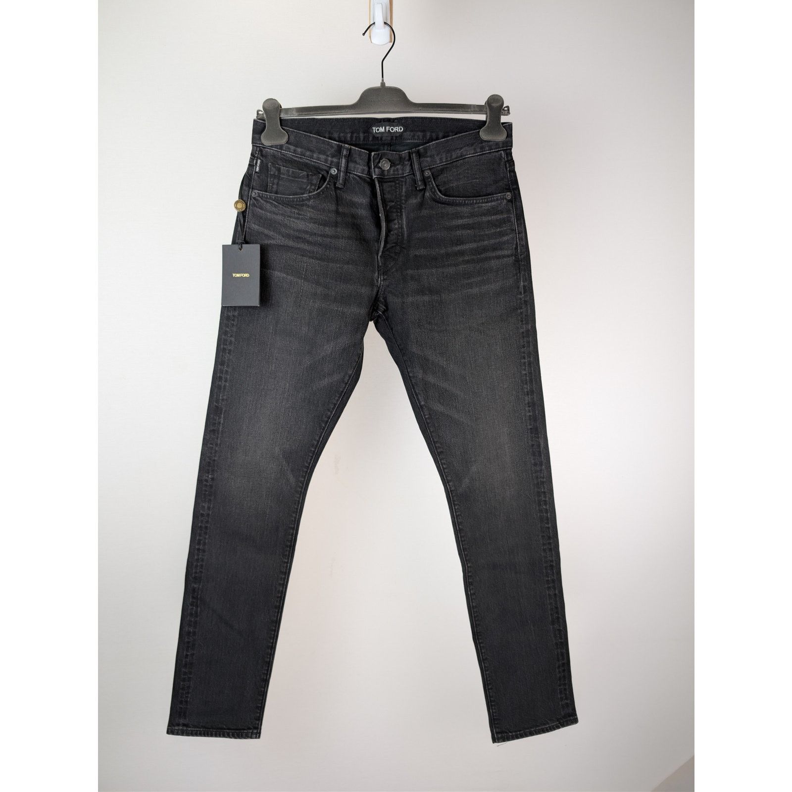 Tom Ford o1rshd1 Slim-Fit Denim Jeans in Black Size US 32 / EU 48 - 1 Thumbnail