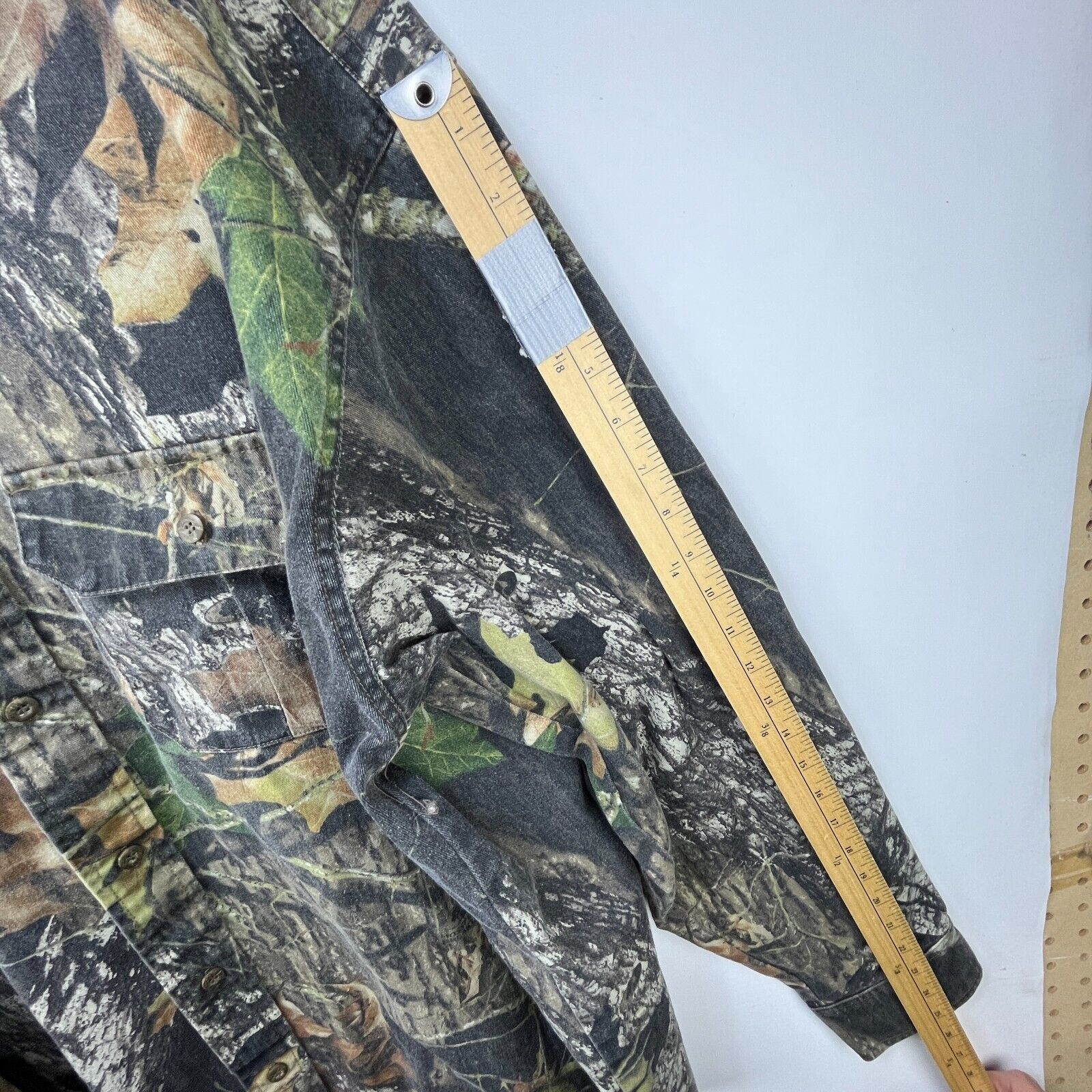 Realtree × Vintage Vintage Realtree Camo Jersey Button-Up Long Sleeve Shirt 2XL Size US XXL / EU 58 / 5 - 7 Thumbnail