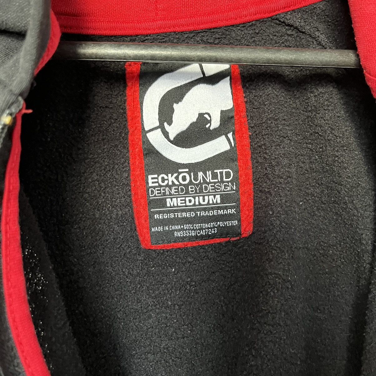 Ecko Unltd. Y2k Zip Vintage Hoodie Ecko Untld Big embroidered Logo Size US M / EU 48-50 / 2 - 7 Thumbnail