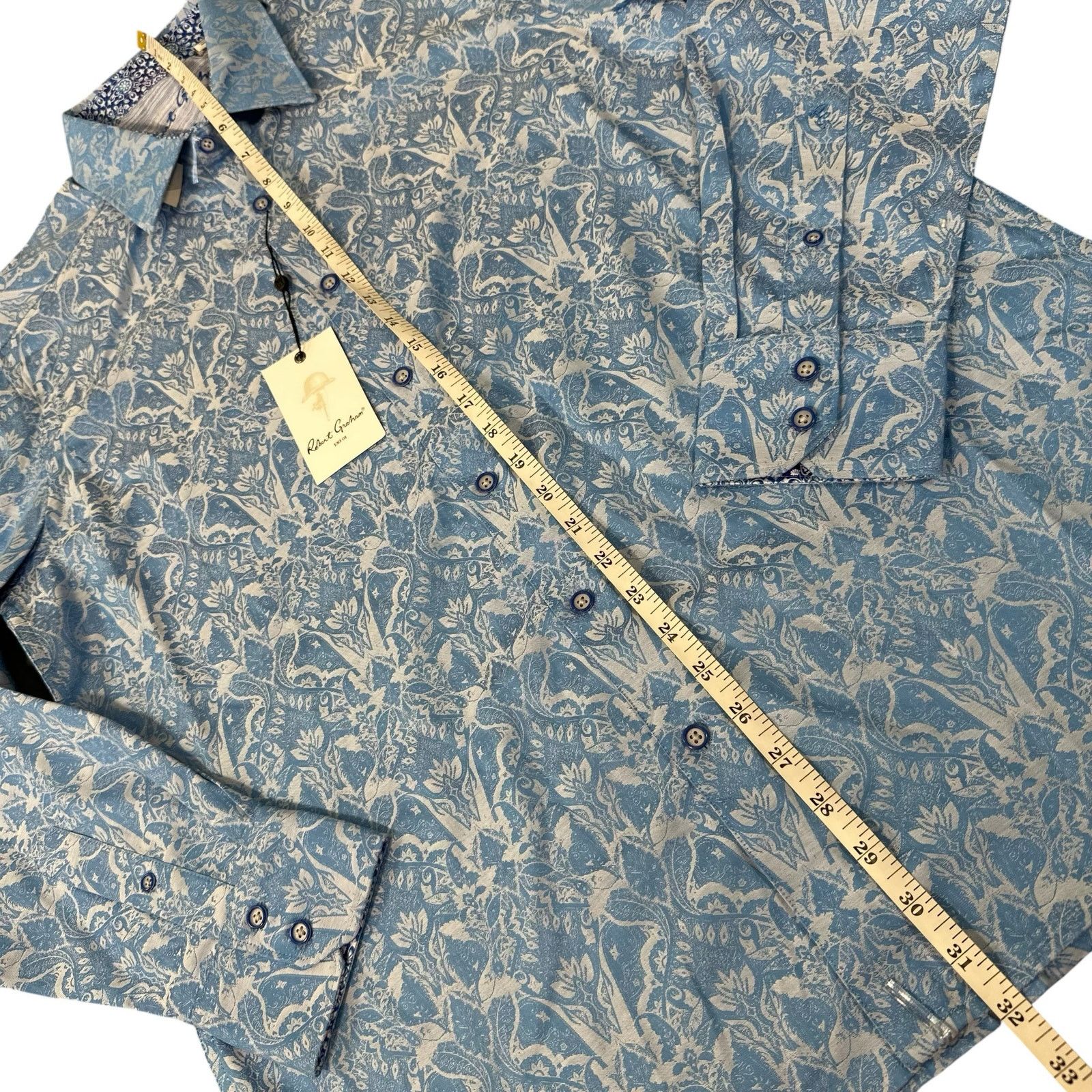 Robert Graham Robert Graham Highland Classic Long Sleeve Button Down Shirt Size US M / EU 48-50 / 2 - 5 Thumbnail