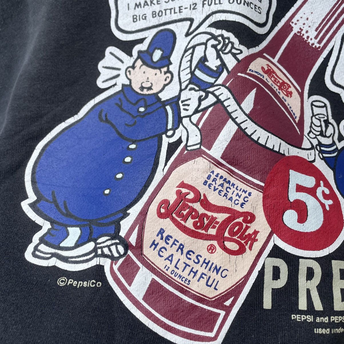 Pepsi 🔥Vintage 90s Pepsi Cola Carbonate Drink Distress Sweatshirts Size US M / EU 48-50 / 2 - 7 Thumbnail