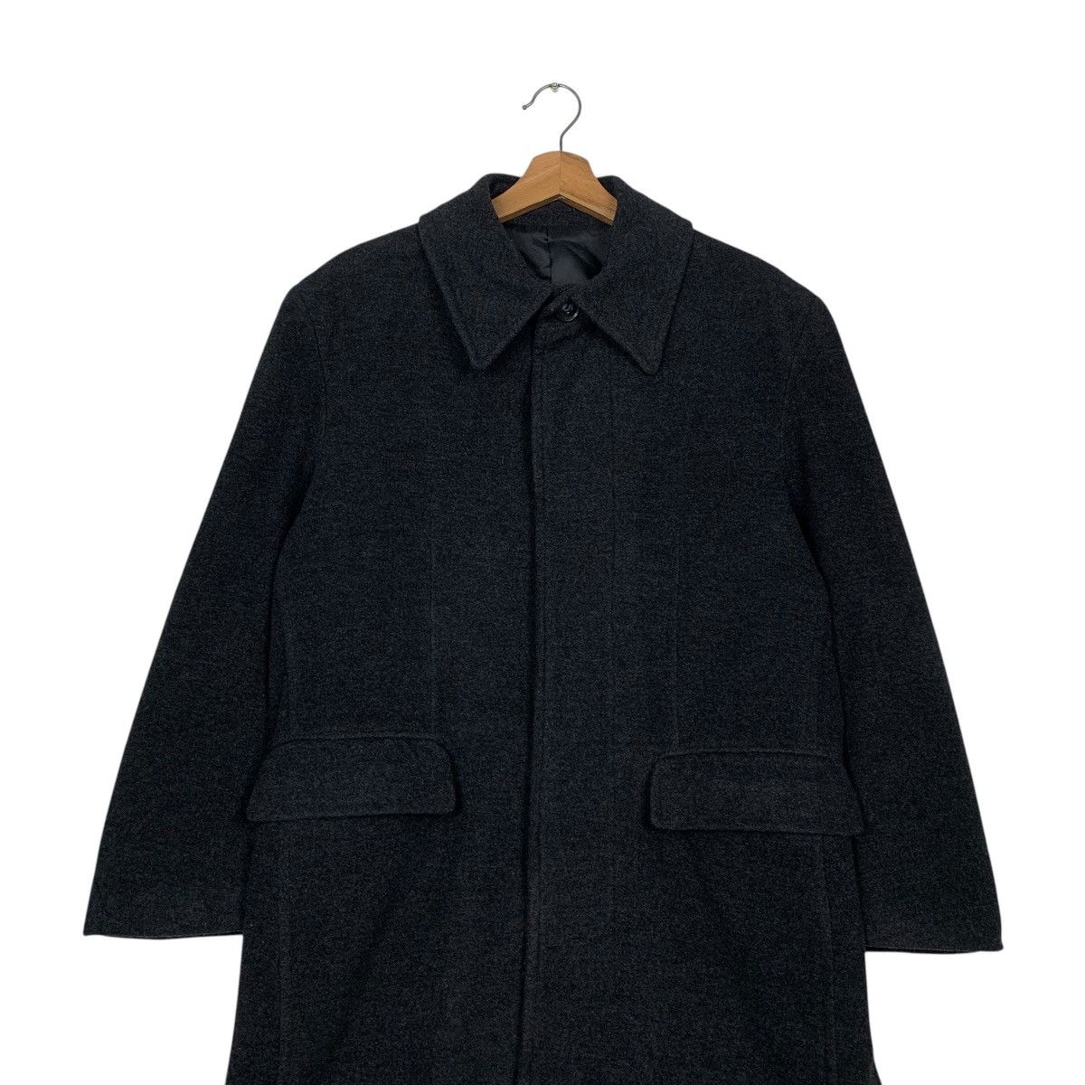 Japanese Brand D Homme A Homme Wool Coat Size US M / EU 48-50 / 2 - 3 Thumbnail