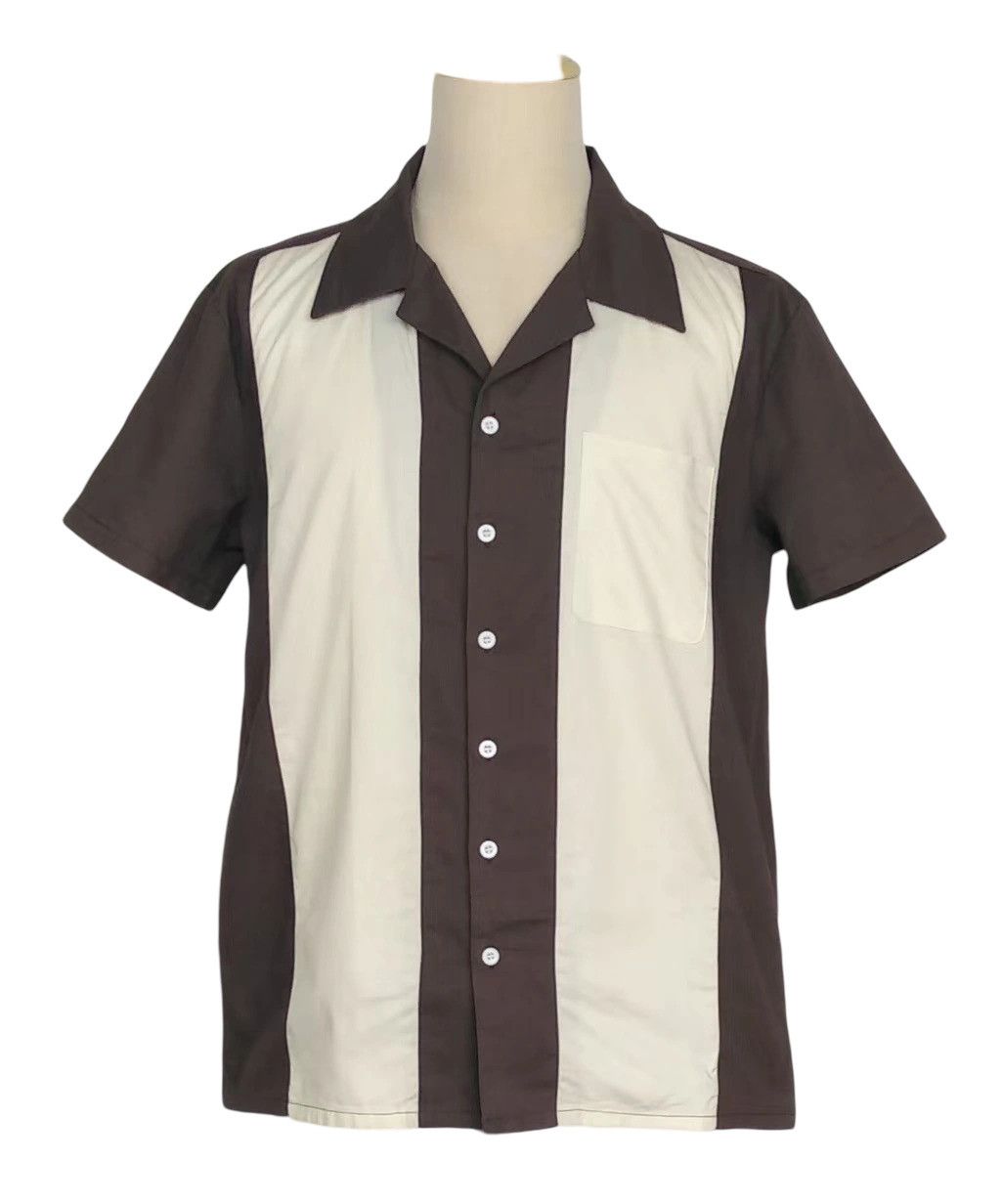 Other Vintage Style Western Shirts Bowling Shirts-gray Size US XL / EU 56 / 4 - 1 Thumbnail