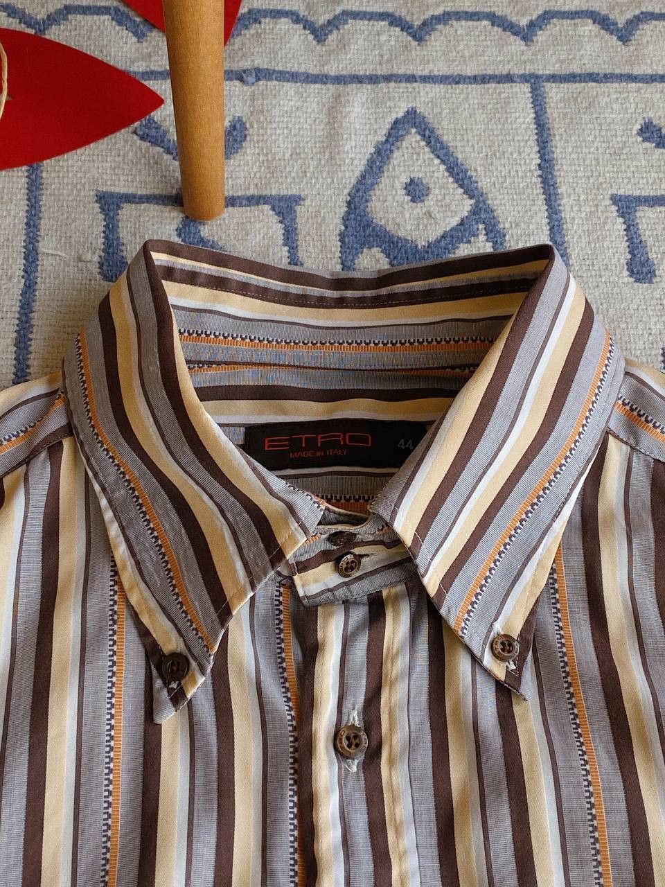 Etro Etro Shirt Lot 5 pcs Stripe Size US XL / EU 56 / 4 - 14 Thumbnail