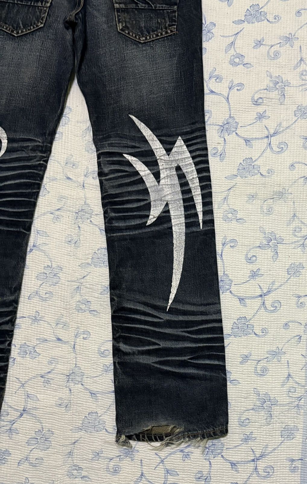 Other Betty Blue Love Streetwear Jeans Distressed Denim Size US 31 - 14 Thumbnail