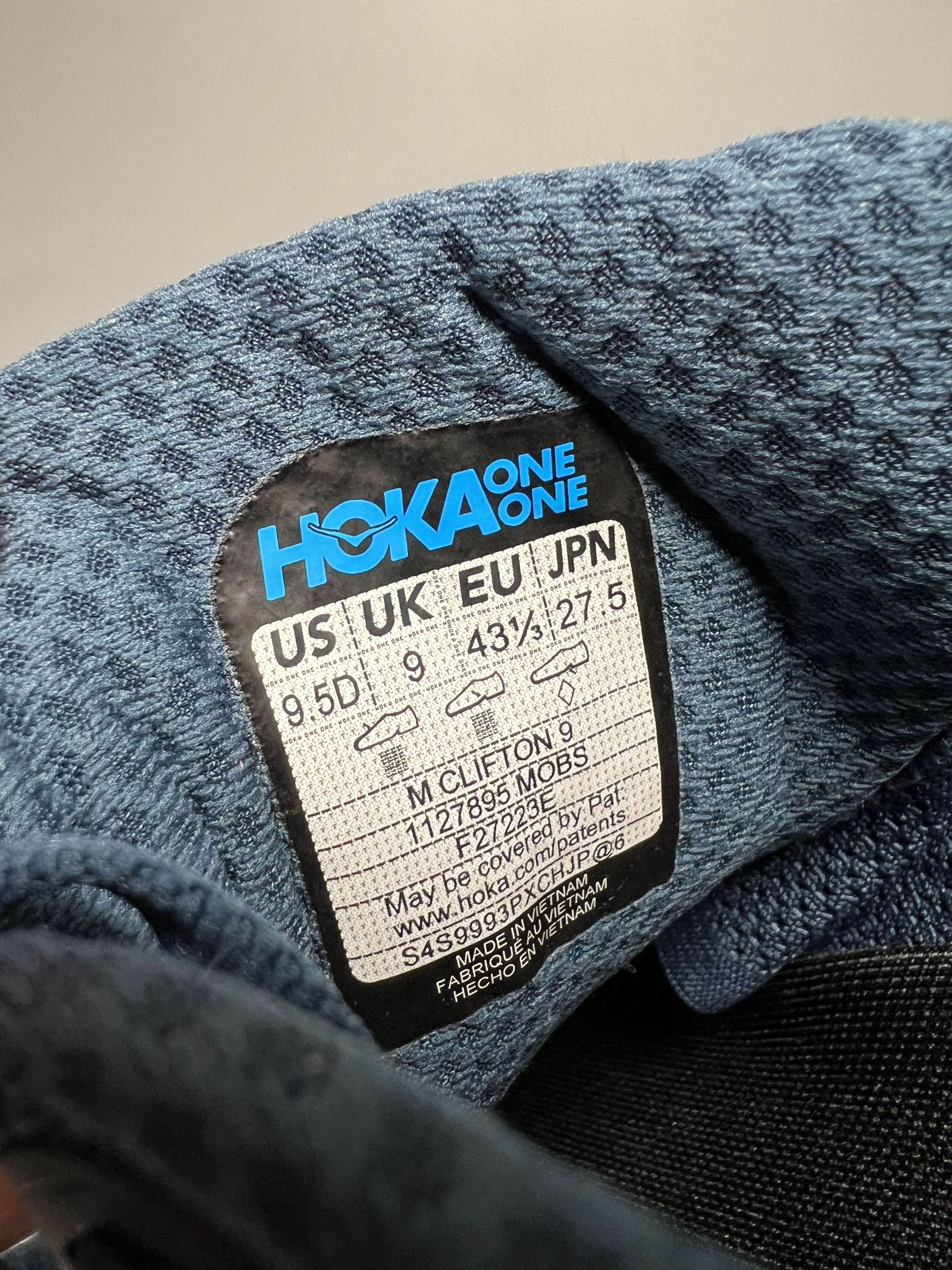 Hoka 9.5D Hoka One One Clifton 9 Running Shoes Walking Gym Size US 9.5 / EU 42-43 - 11 Thumbnail
