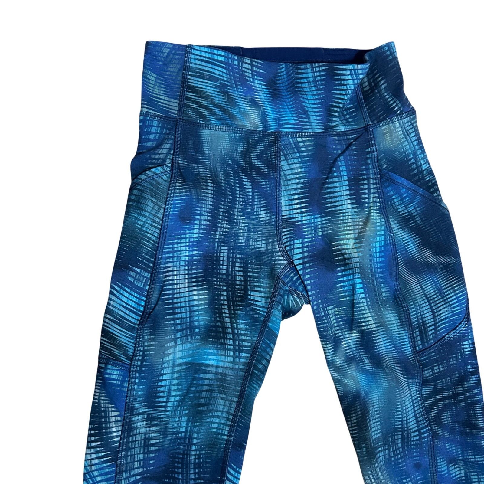 Lululemon Lululemon Wunder Train HR Pocket Legging Blue 4 Size 27" / US 4 / IT 40 - 10 Thumbnail