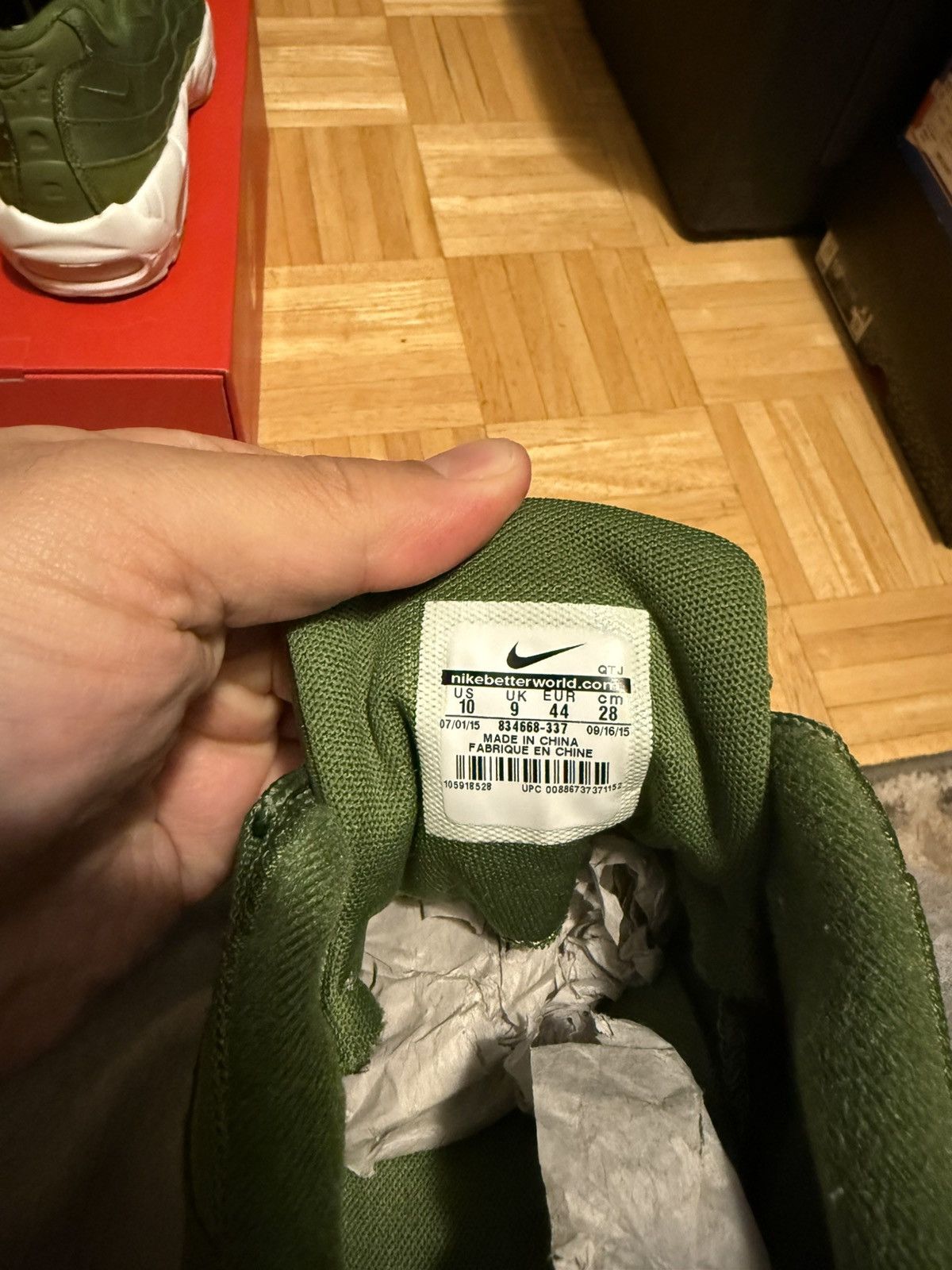 Nike × Stussy Stussy Nike Air Max 95 “Olive” Size US 10 / EU 43 - 10 Thumbnail