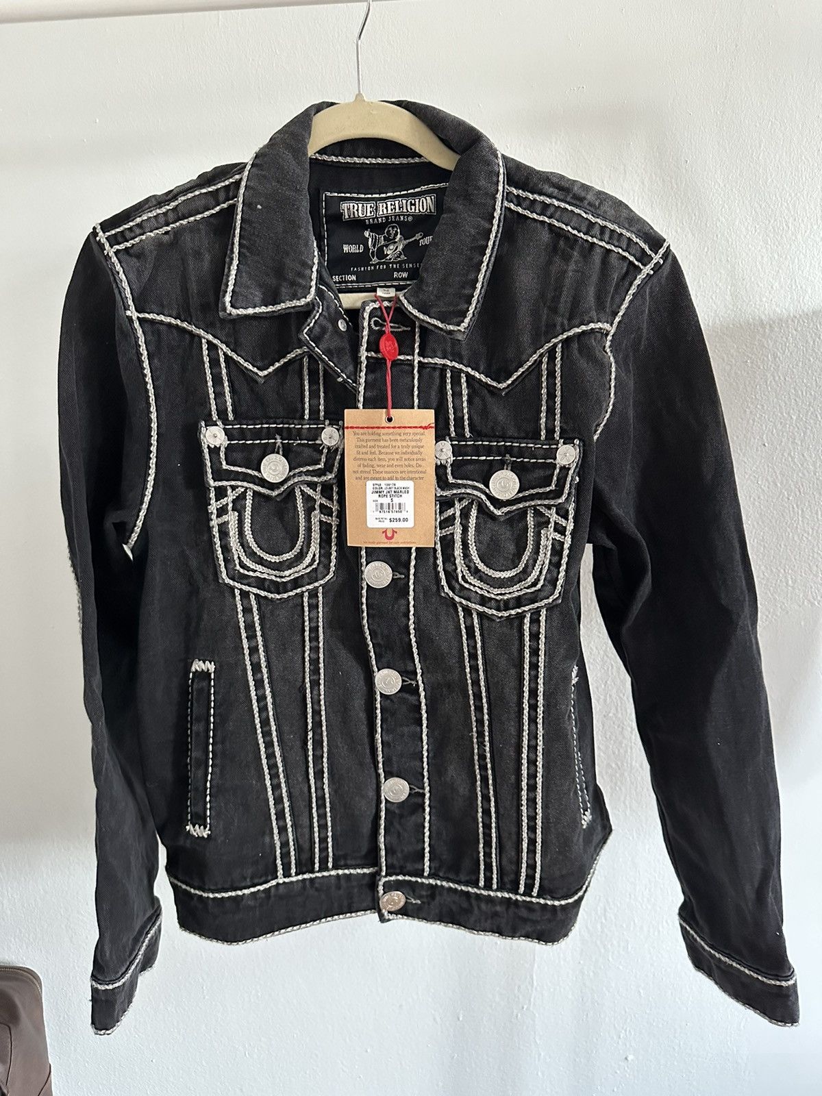 True Religion True Religion Jimmy Rope Stitch Jacket | Grailed