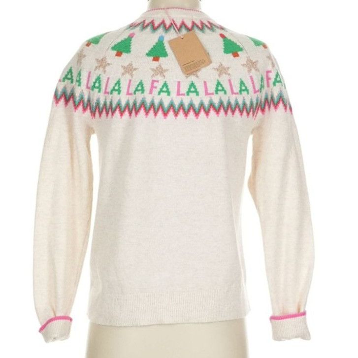 Boden New Boden Edie Fair Isle Alpaca Blend Holiday Cardigan Sweat Size S / US 4 / IT 40 - 11 Thumbnail